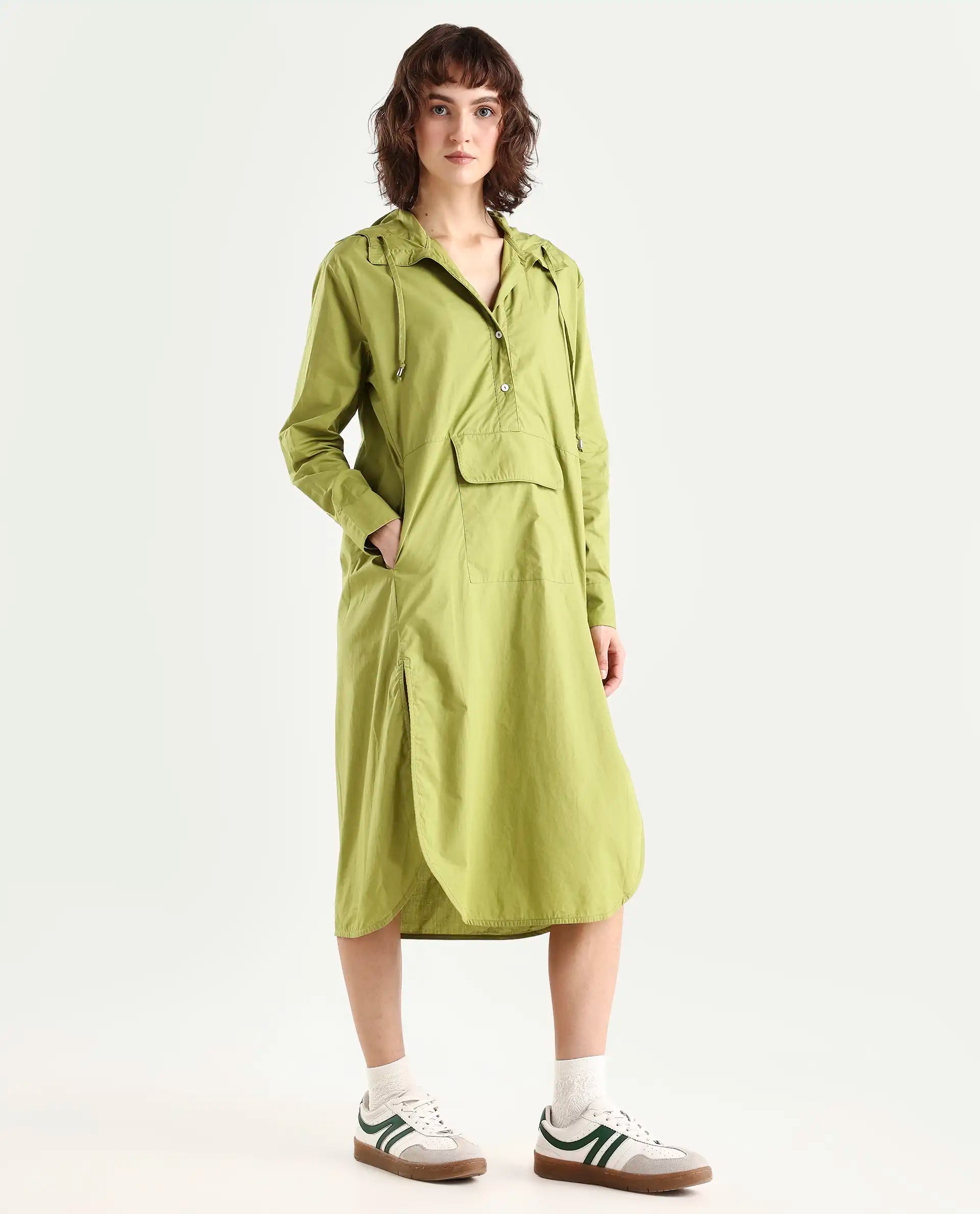Rareism Women's Chills Green Dress