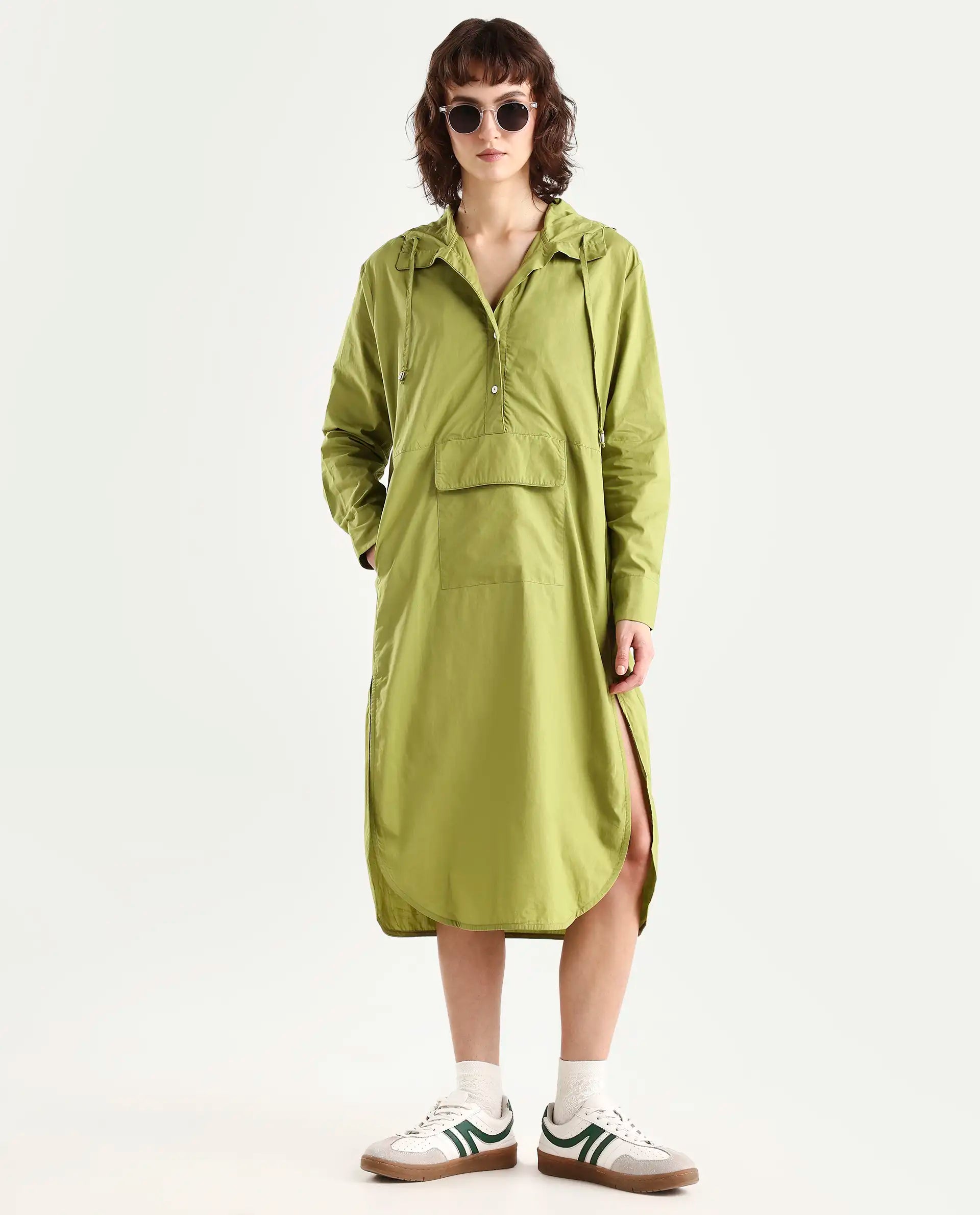 Rareism Women's Chills Green Dress
