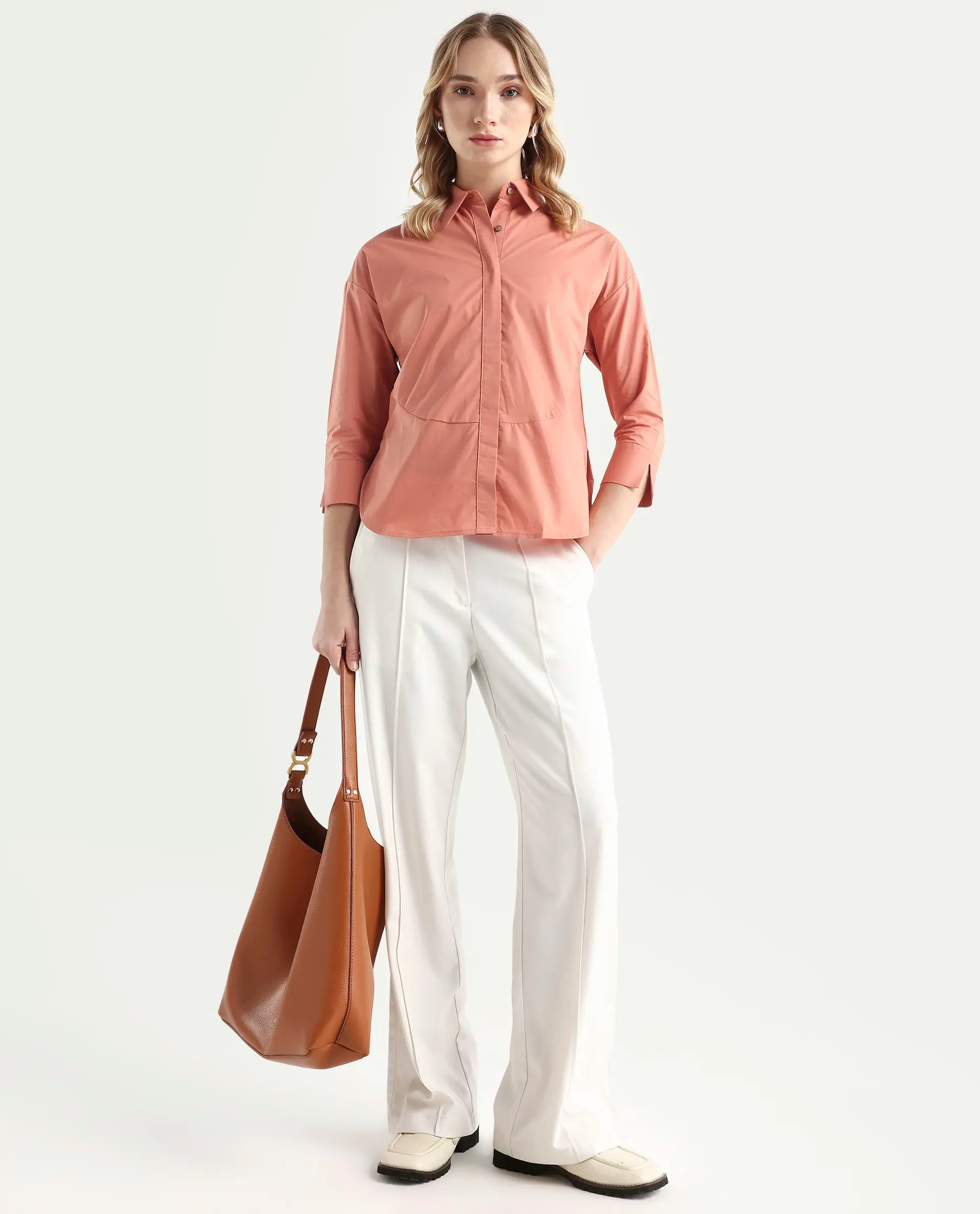 Rareism Women's Eleven Peach Top