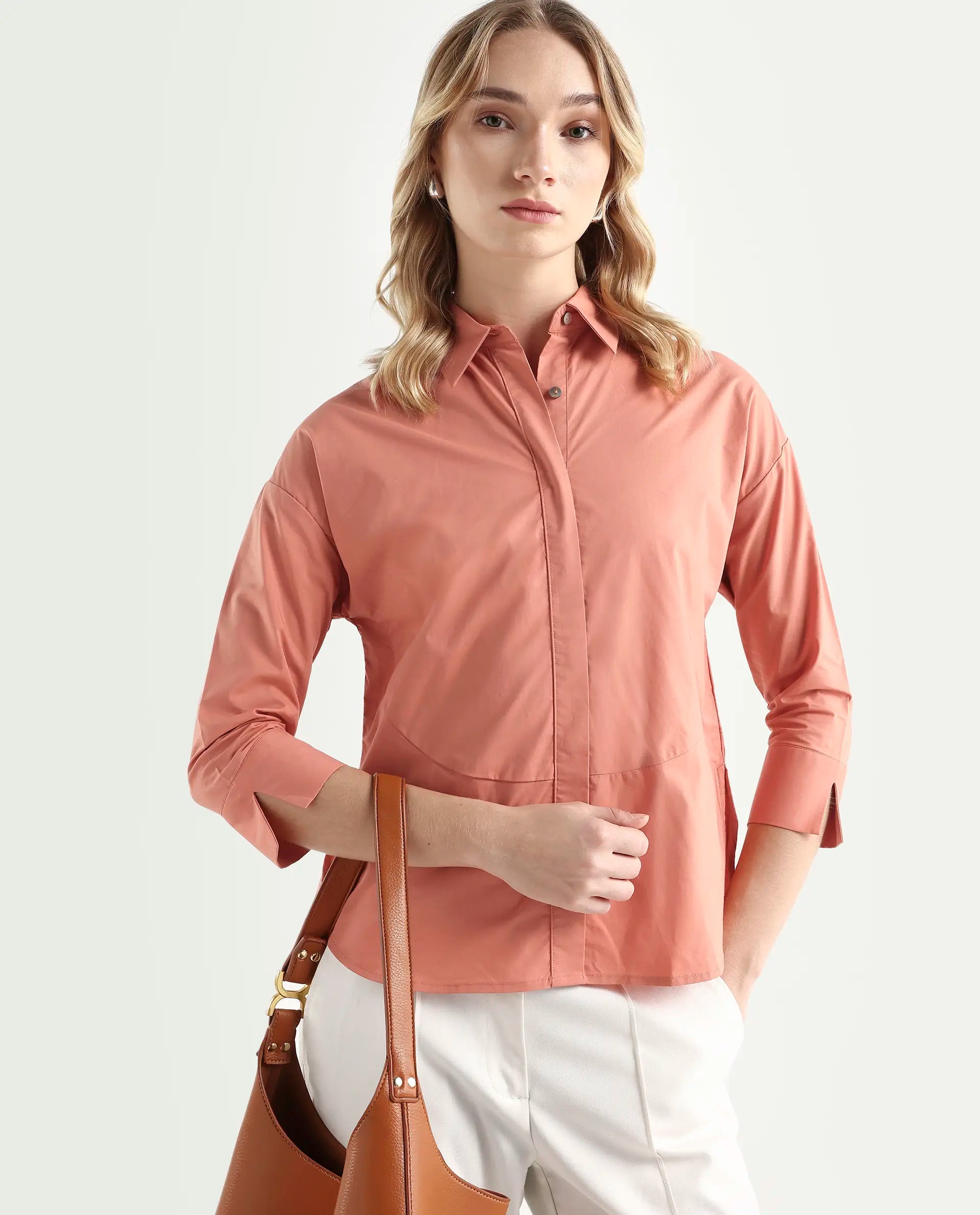 Rareism Women's Eleven Peach Top