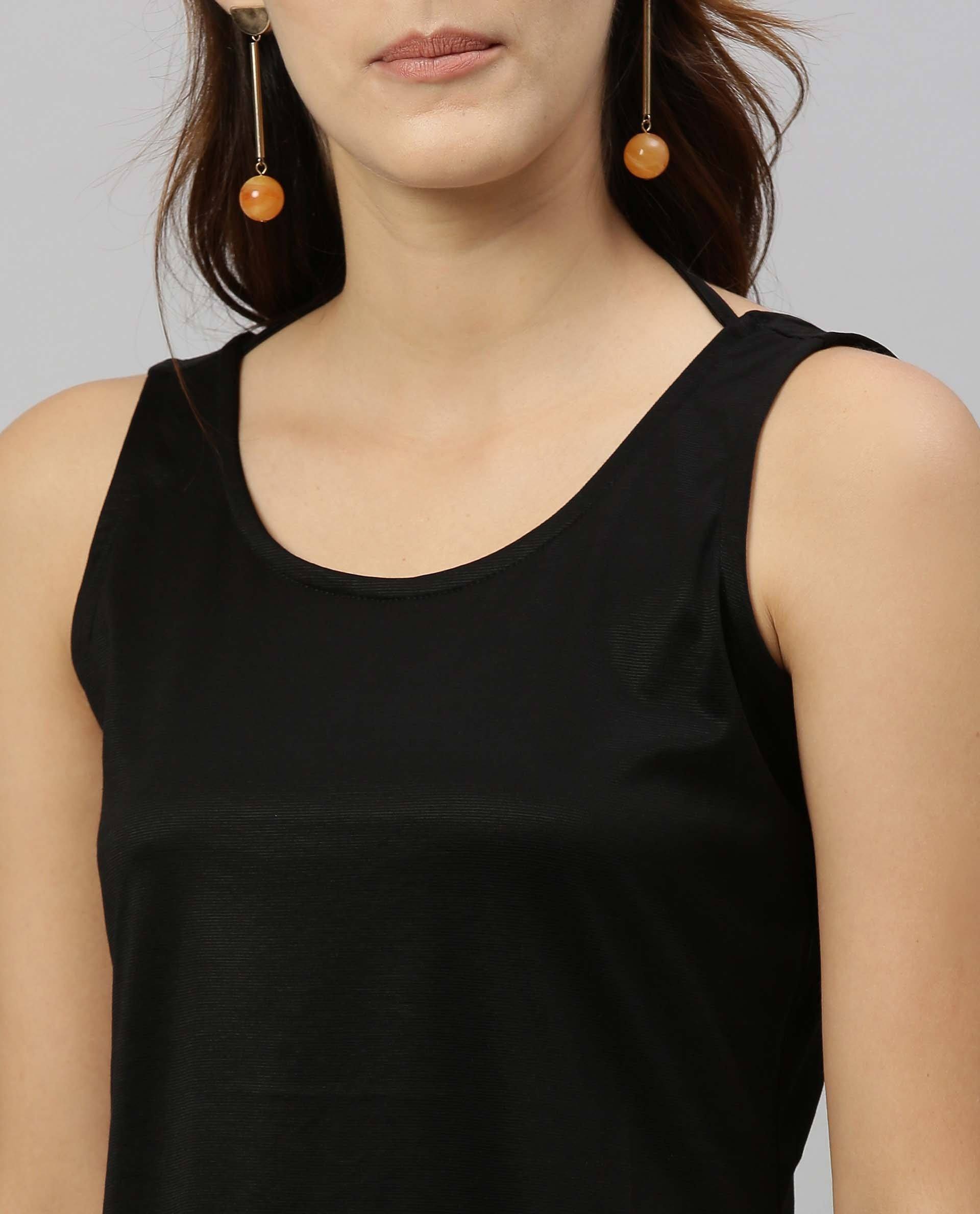 Rareism Women Unite - K Black Top
