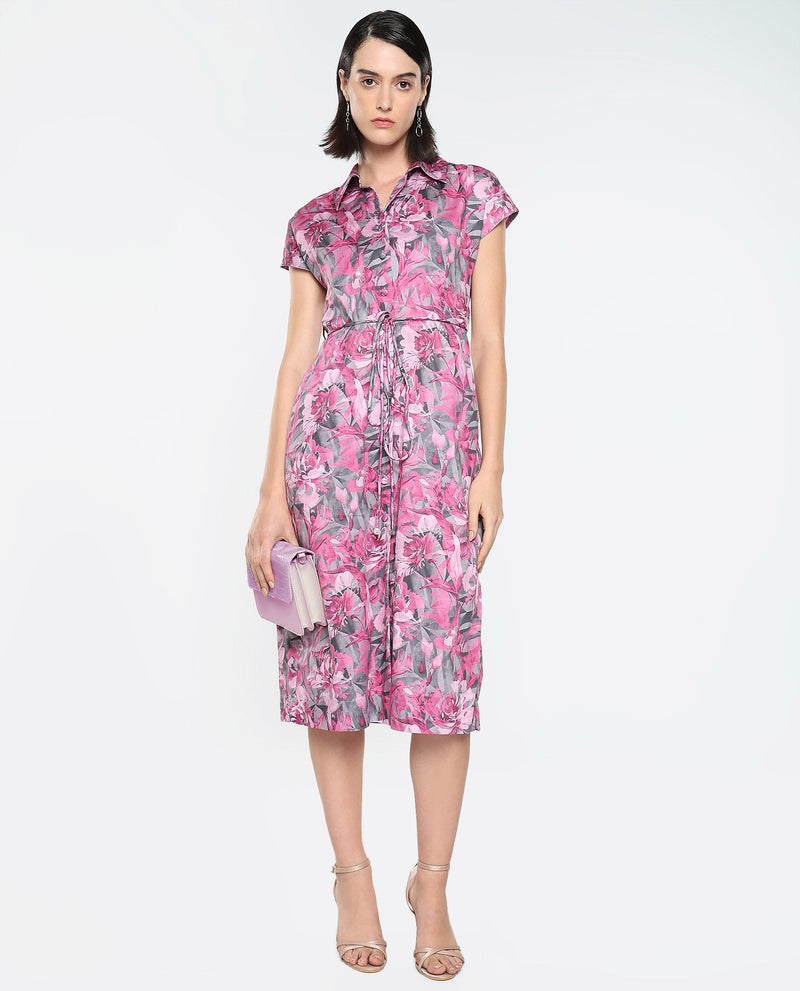 Rareism Women Berlong Multi Print Dress