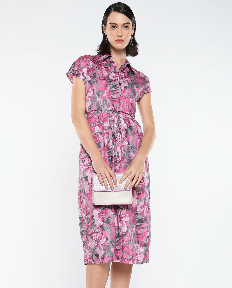 Rareism Women Berlong Multi Print Dress