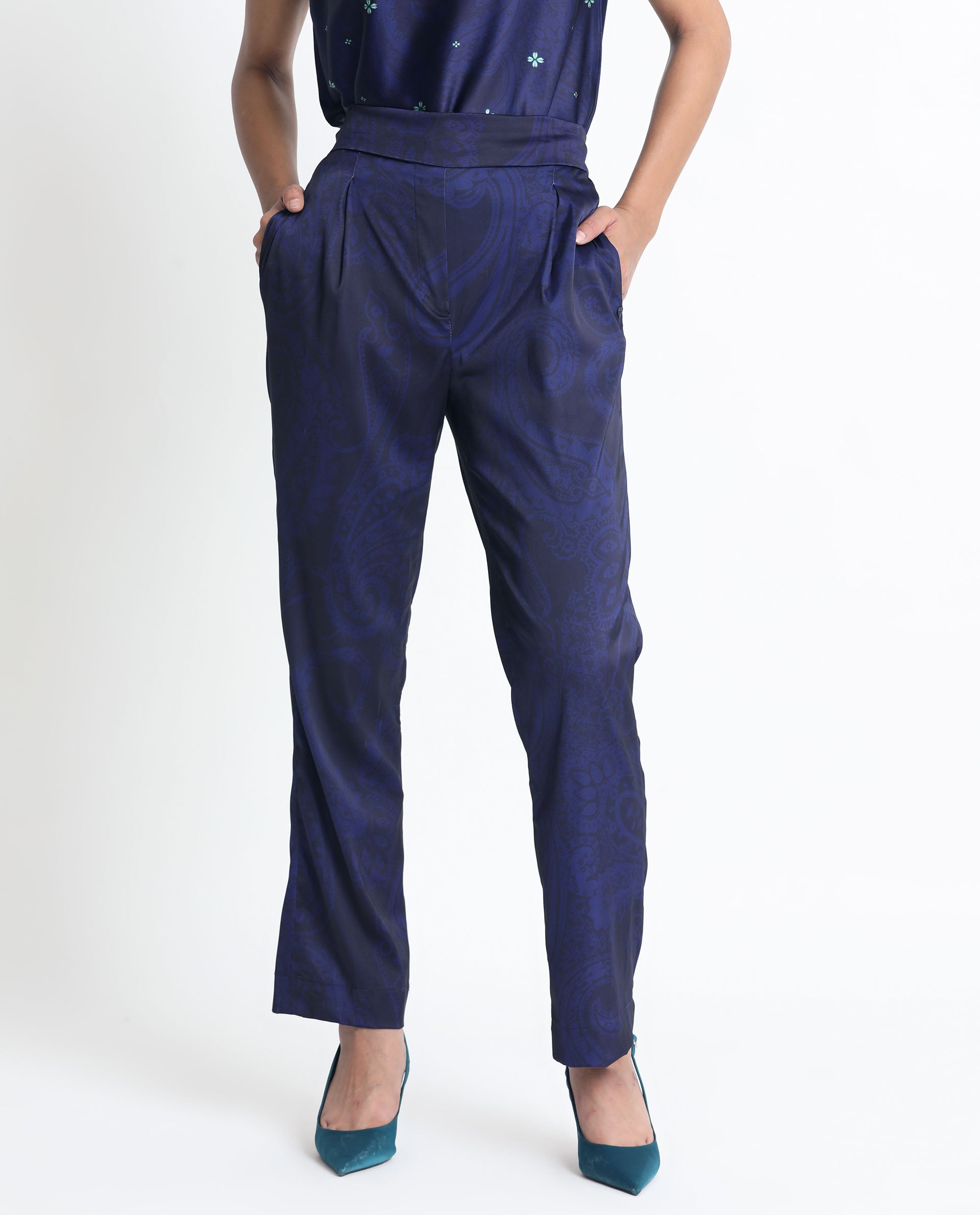 Linea Womens Silver Polyester Trousers Size 18 L26 in Regular Zip | eBay