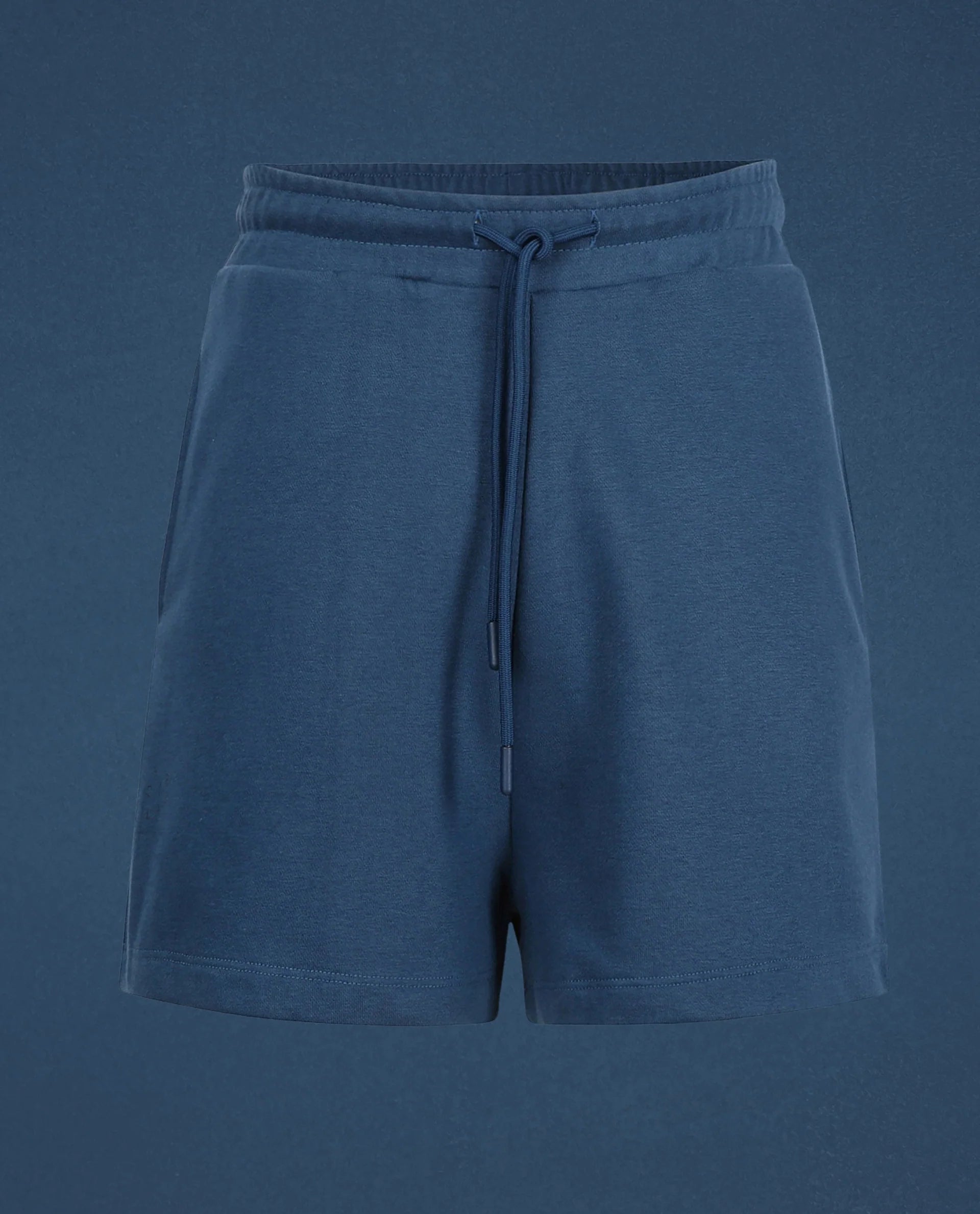 Rareism Women Ciri Dusky Green Cotton Poly Fabric Relaxed Fit Solid Mid Rise Shorts