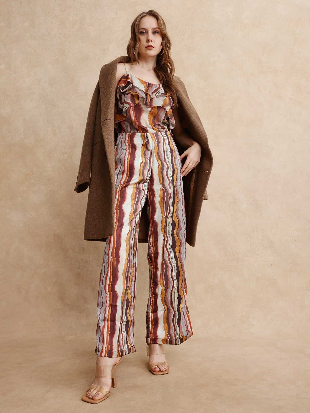 Rareism Women Ciu Primary Multi Trouser