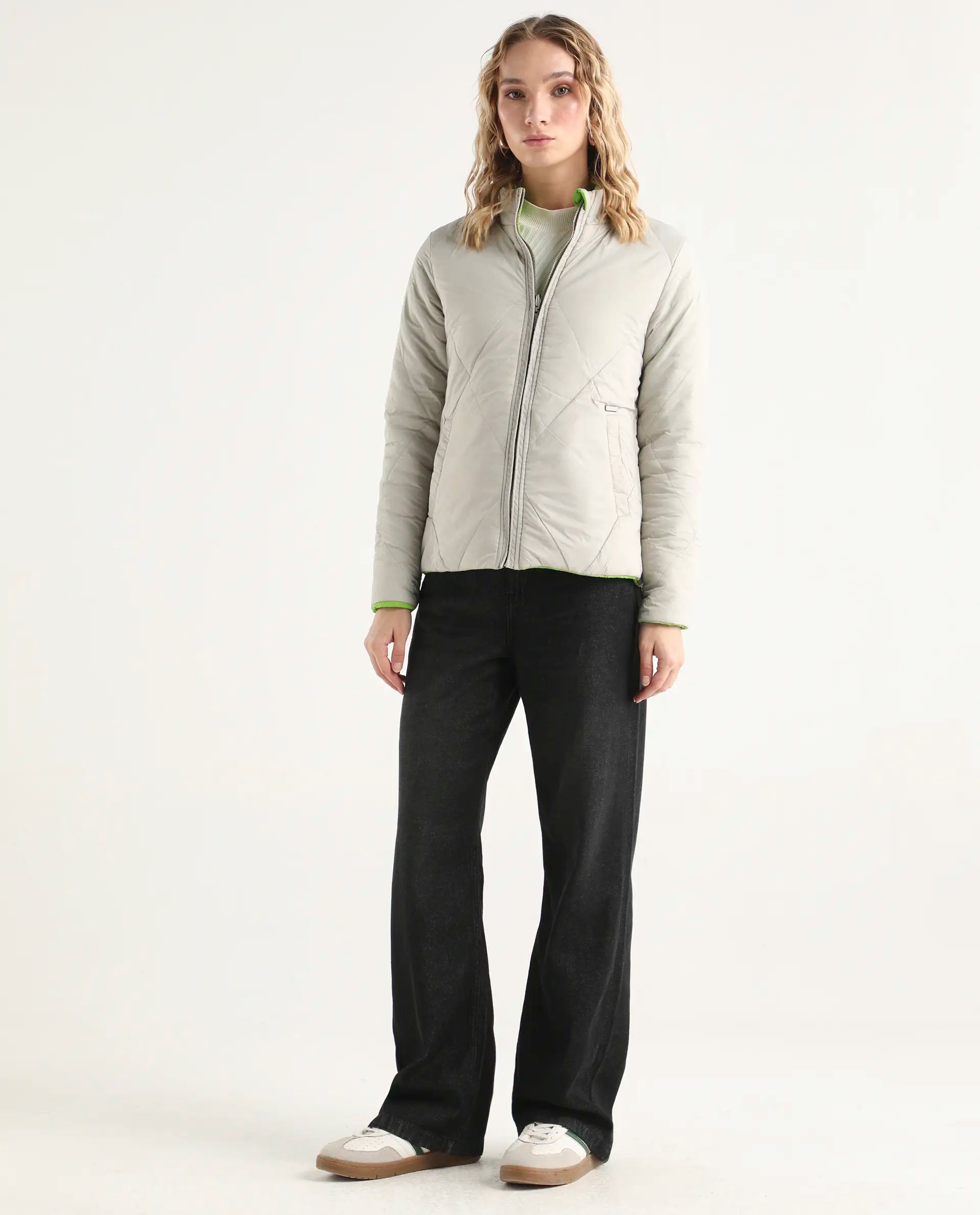 Rareism Women's Dency Black Cotton Straight Plain Jeans