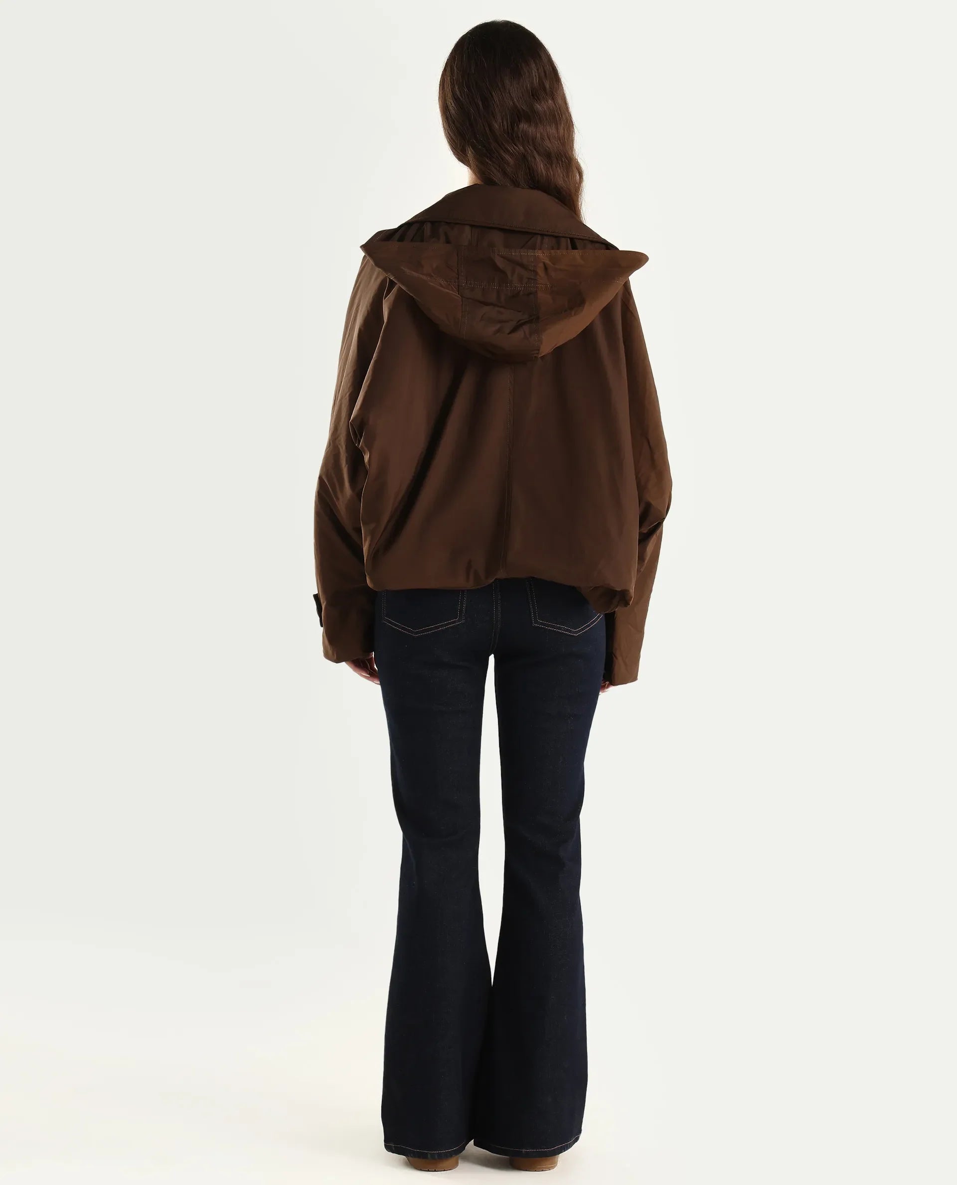 Rareism Women's Denon Dark Navy Cotton Blend Carrot Plain Jeans