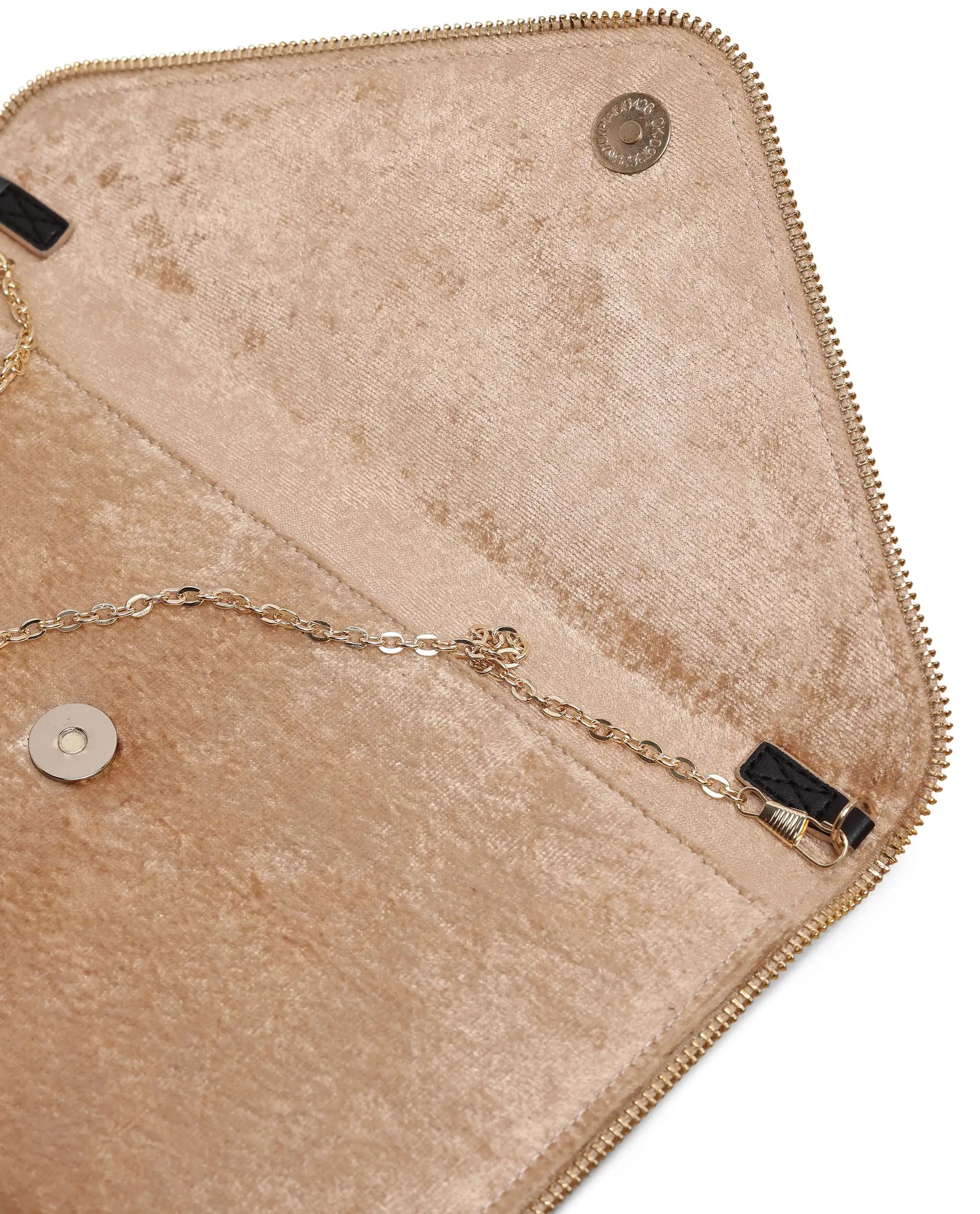 Rareism Women Diva Dark Beige Plain Bag