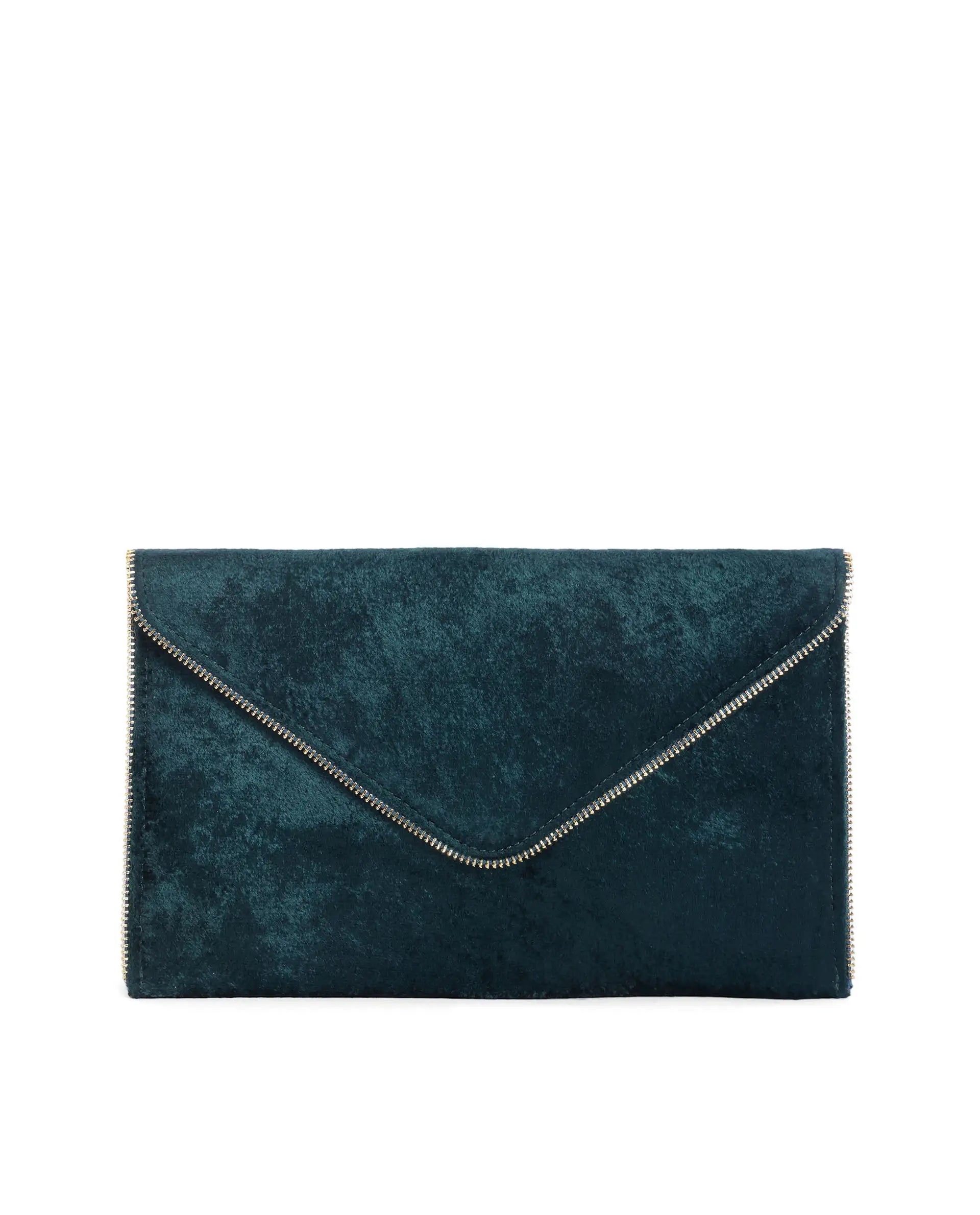 Rareism Women Diva Dark Green Plain Bag