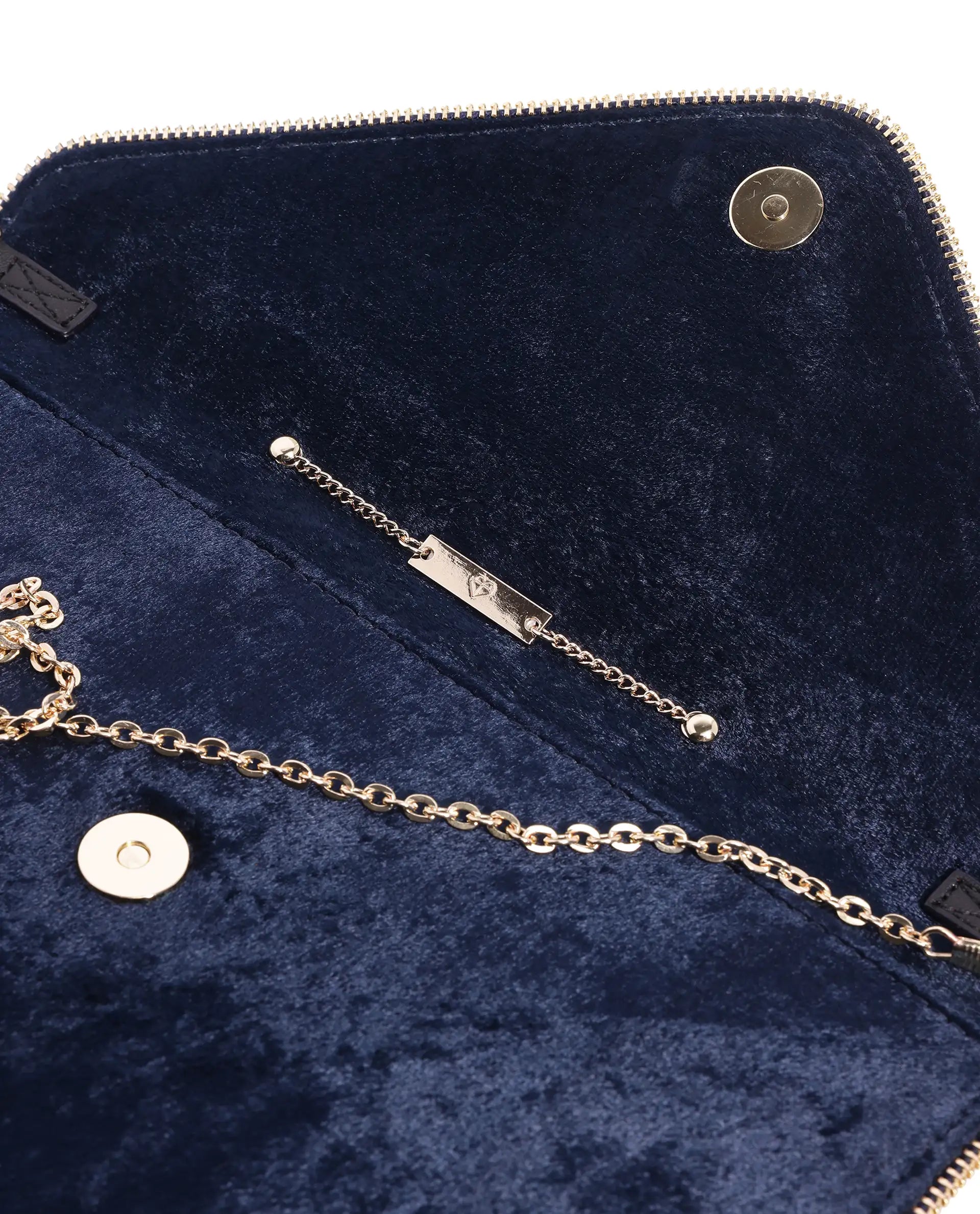 Rareism Women Diva Dark Navy Plain Bag