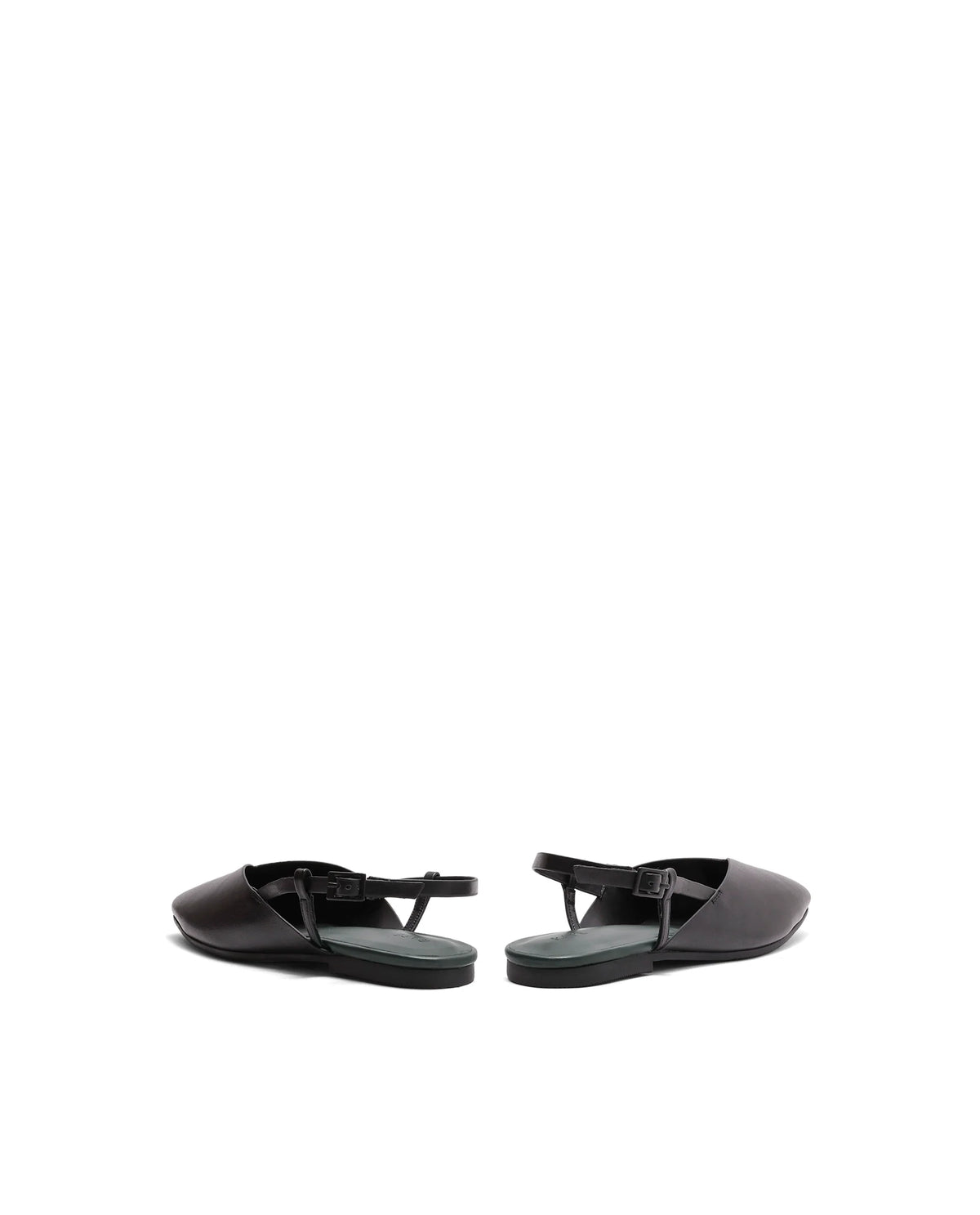 Rarez Women's Elina Black Micro Fiber Flats