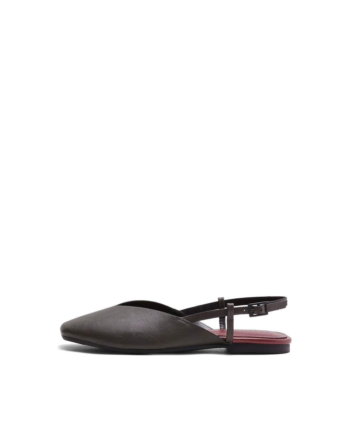 Rarez Women's Elina Olive Micro Fiber Flats