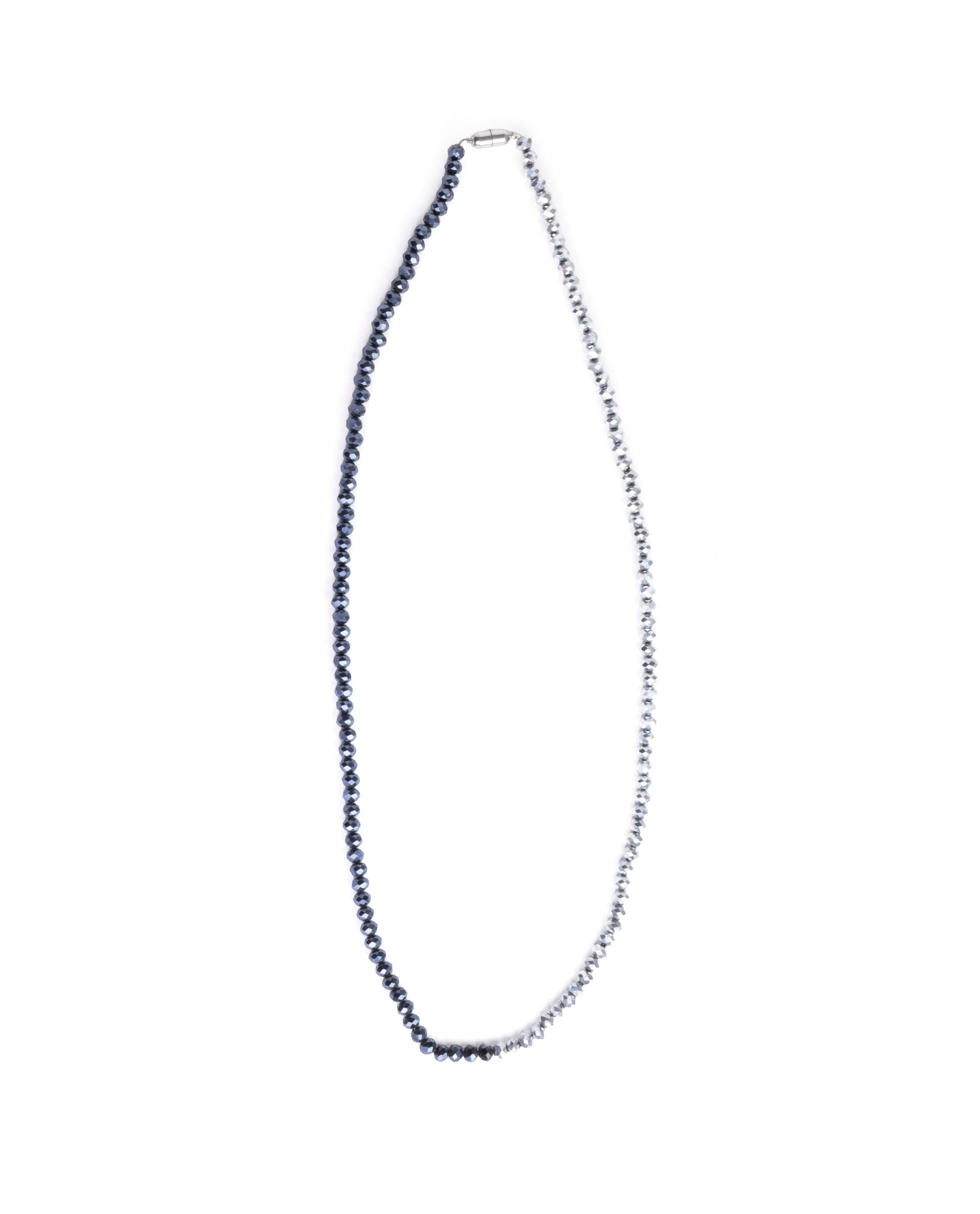 Rareism Women Glitter Silver Grey Necklace