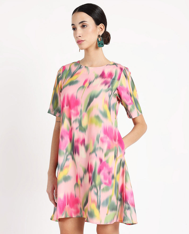 Rareism Women Henkim Multi Printed Dress