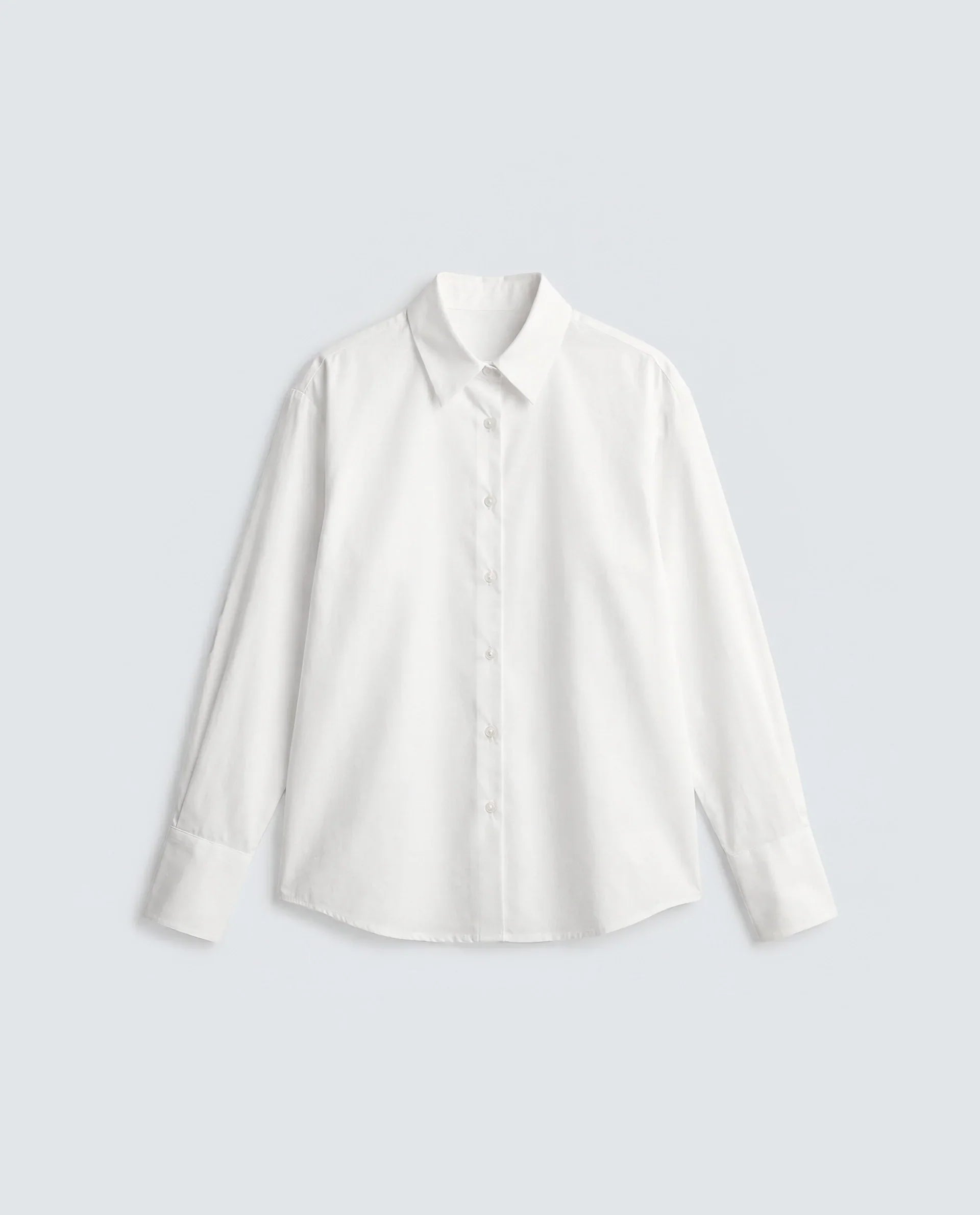 Rareism Women's Mewoki White Cotton Full Sleeve Spread Collar Regular Plain Shirt