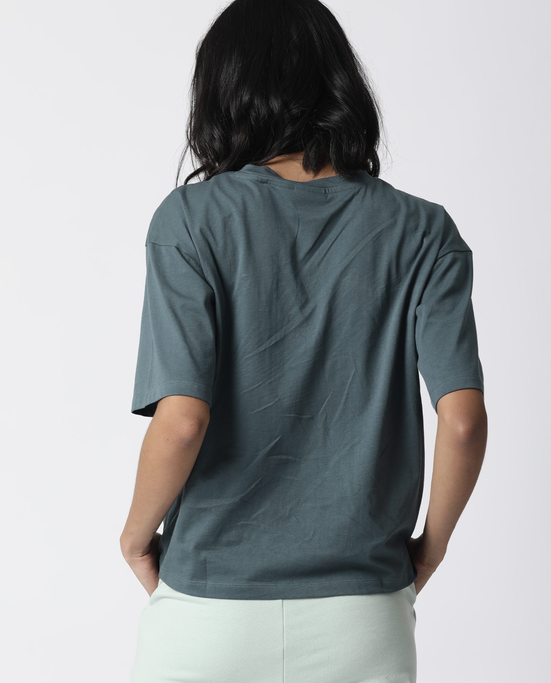 Rareism Women Niki Green T-Shirt Short Sleeves