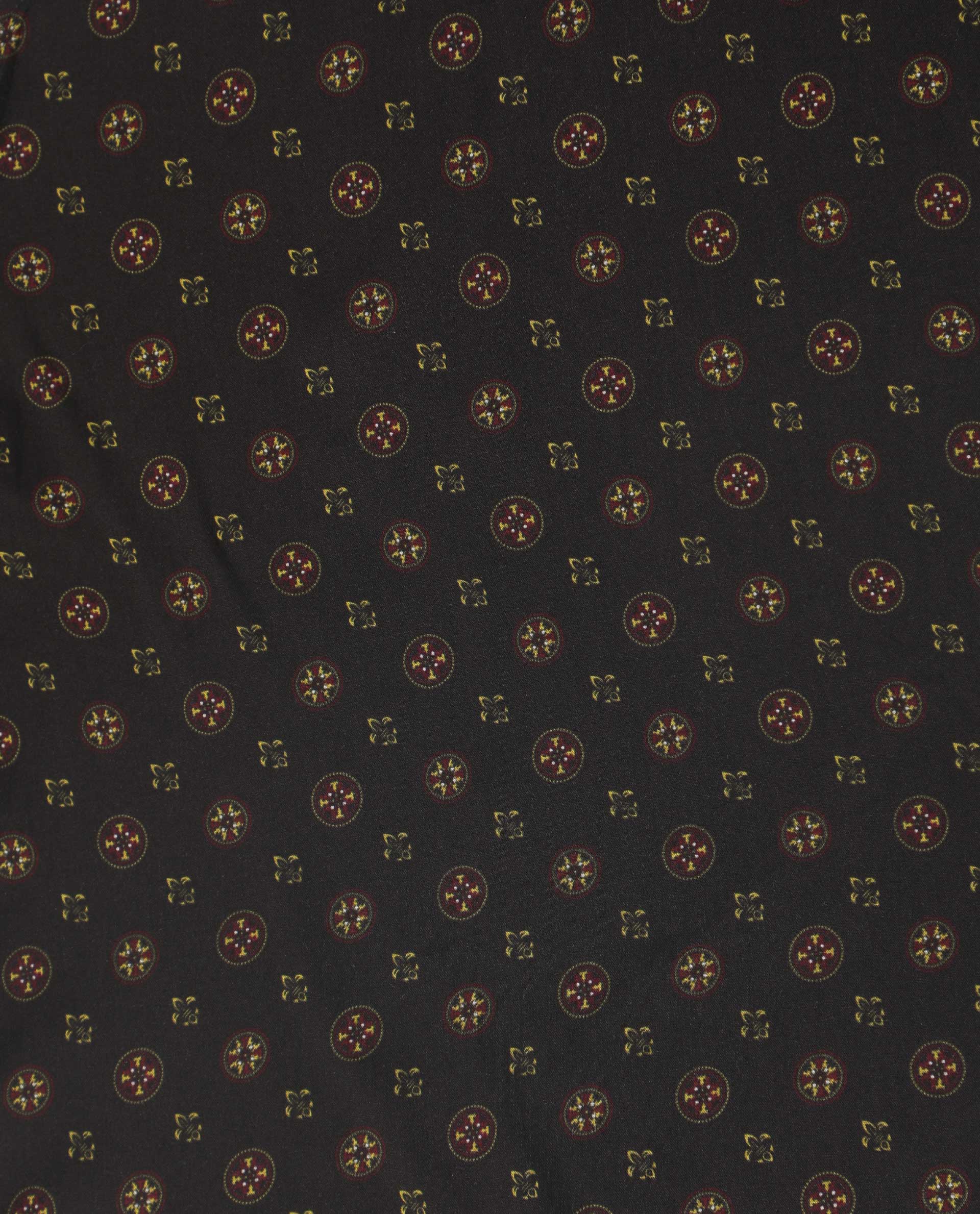 Rareism Women Quinnley Black Scarf Cotton Silk Fabric