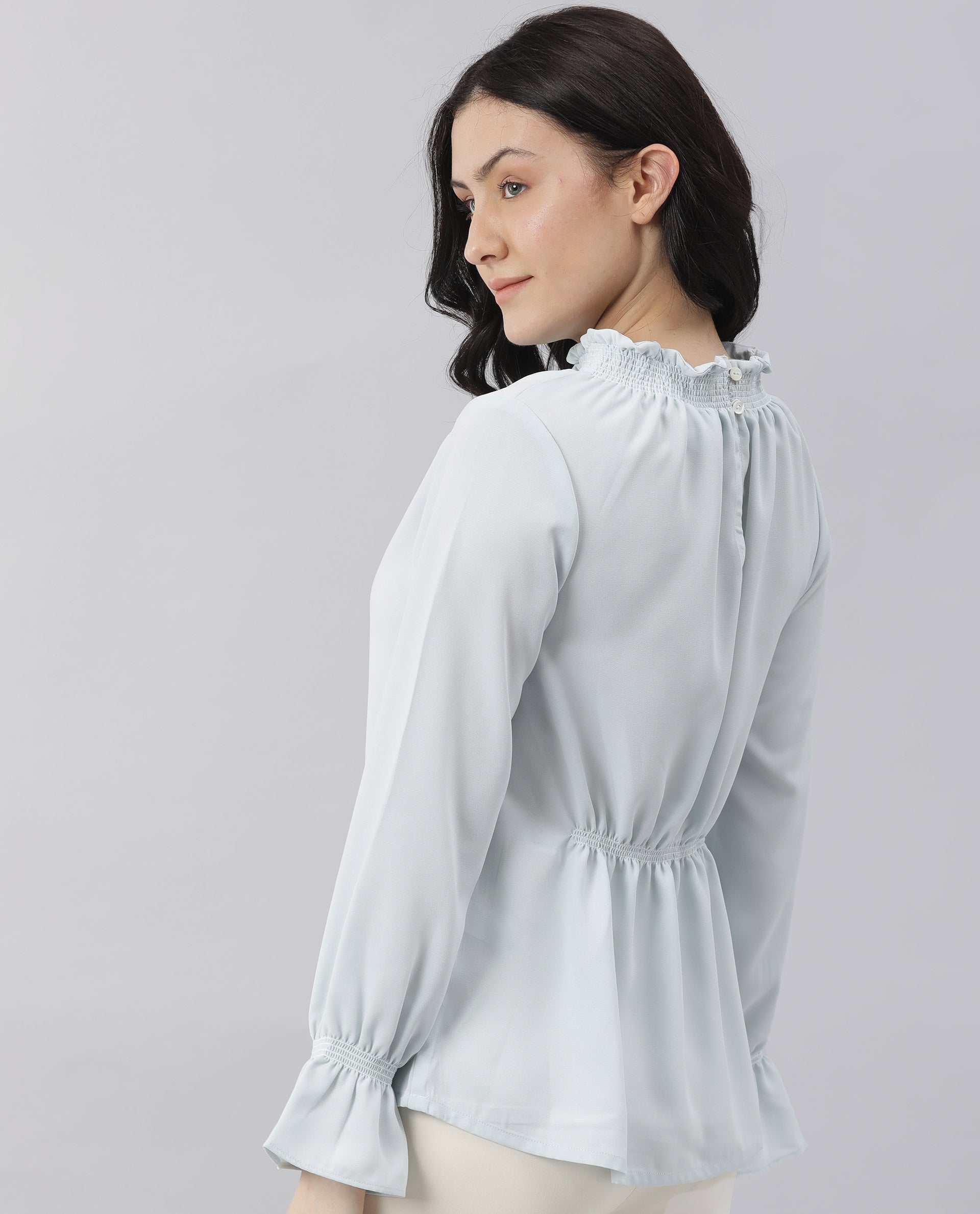 Rareism Women's Kusho Blue Top