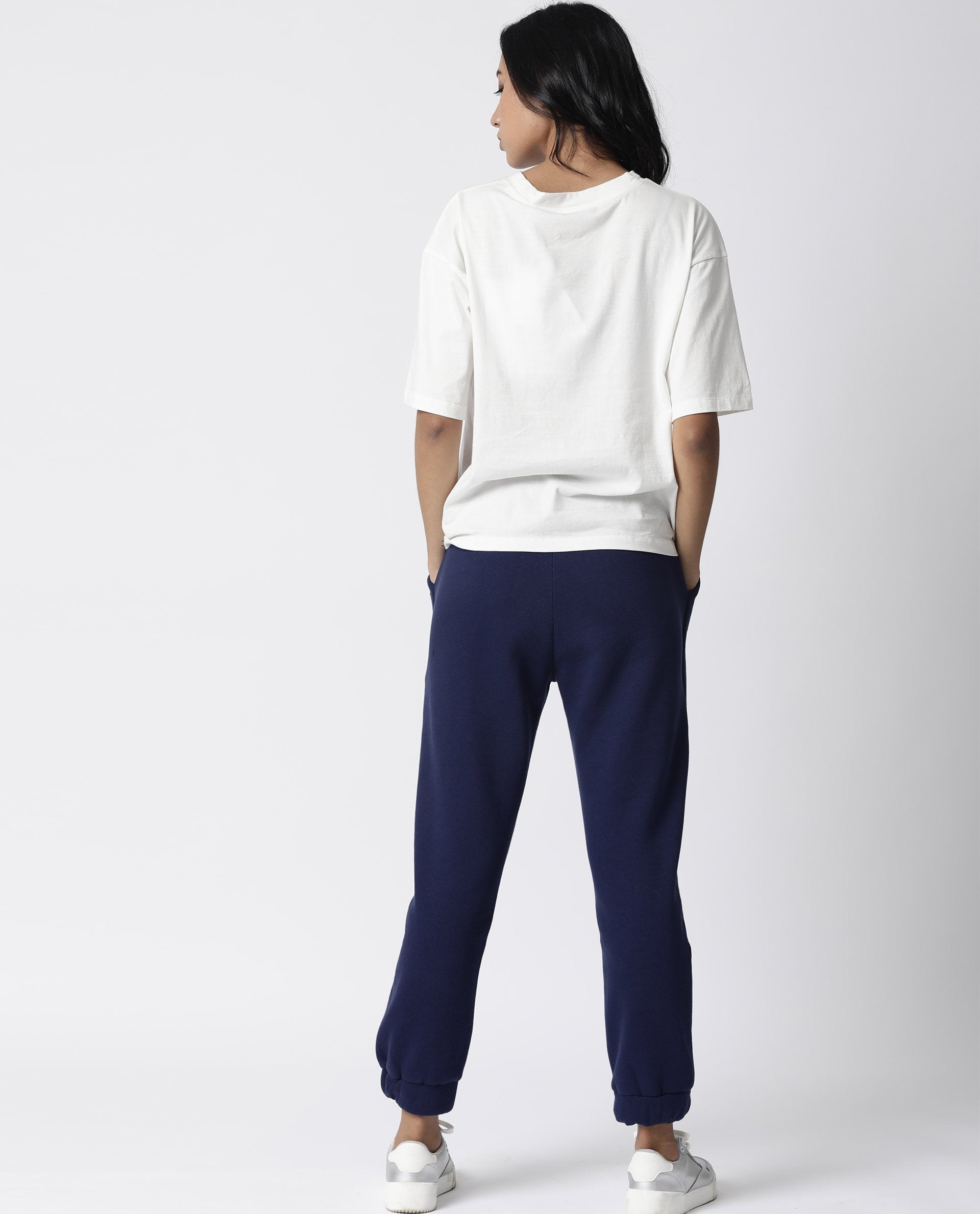 Rareism Women Niki Offwhite T-Shirt Short Sleeves