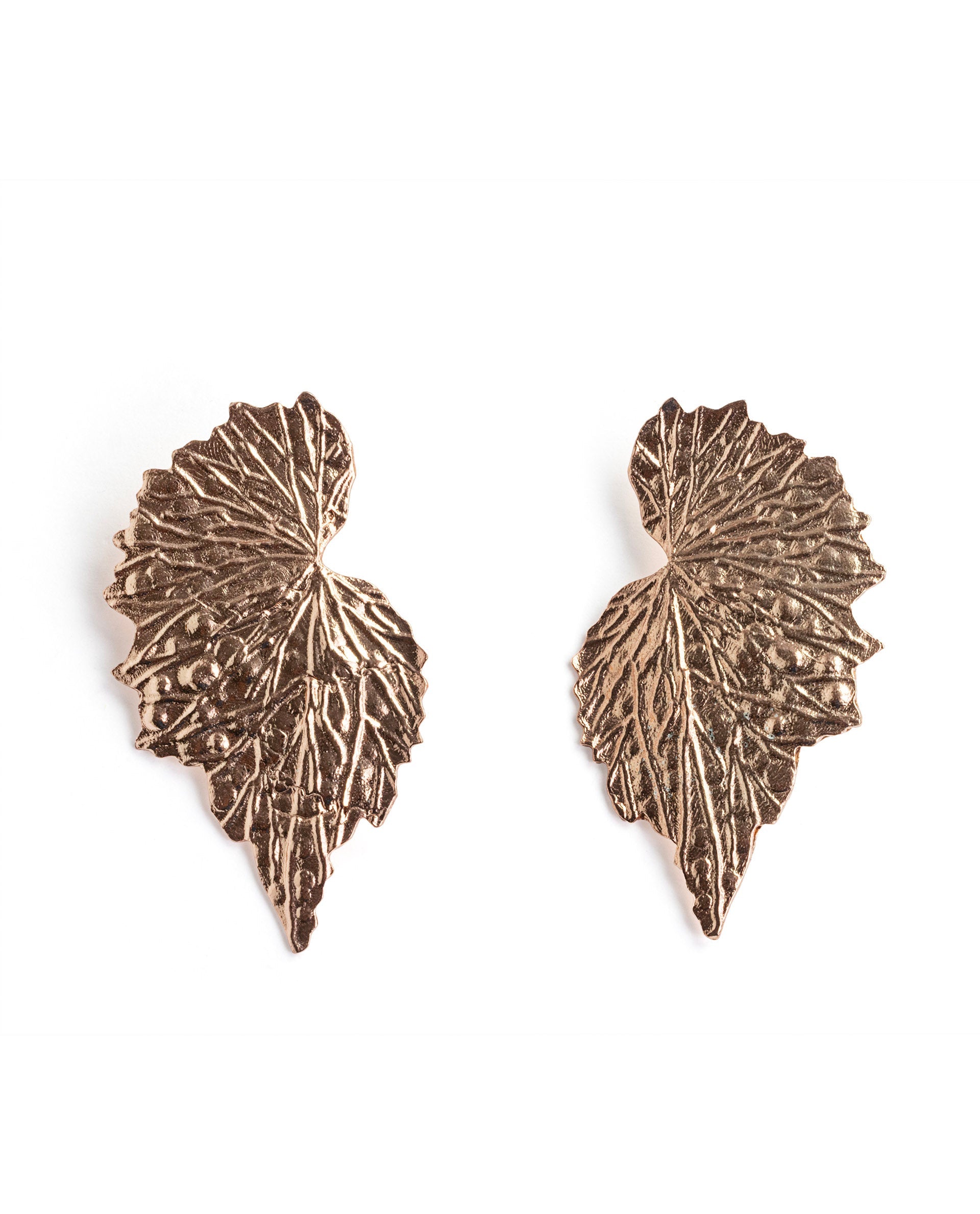 Rareism Women Maple Rose Pink Earring