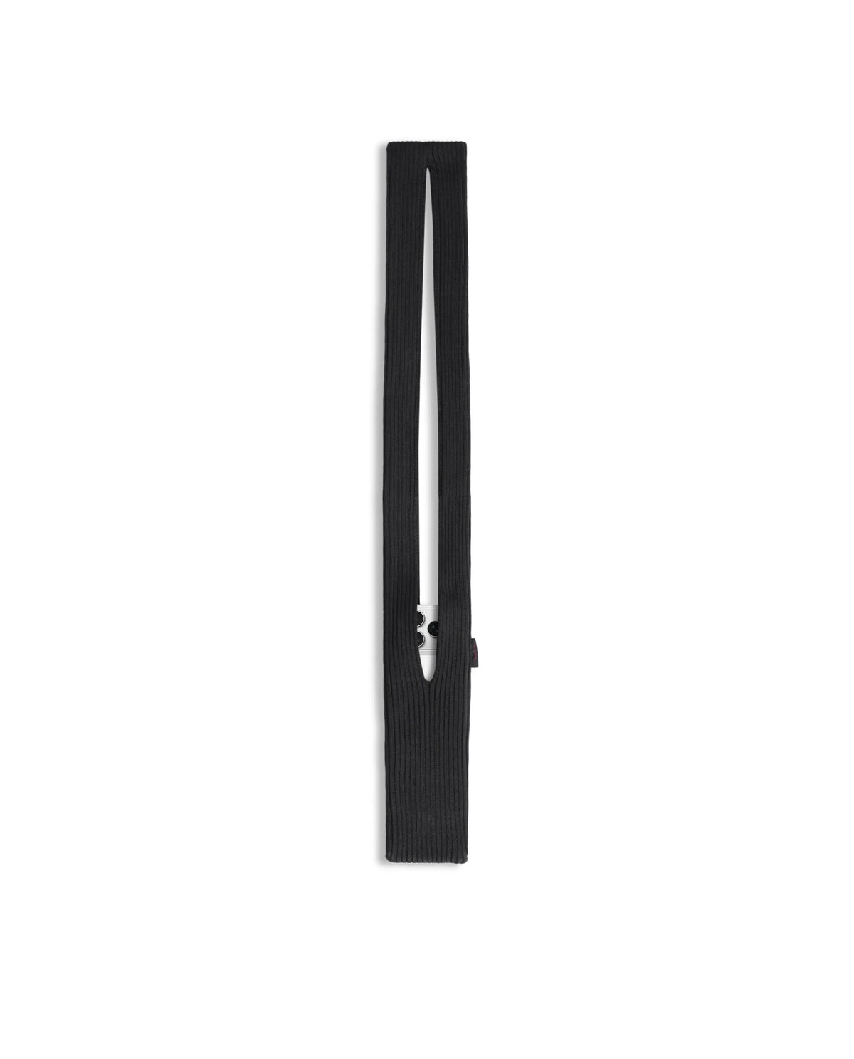 Rareism Women's Mobile Pouch Black Polyester   Striped Mobile Pouches