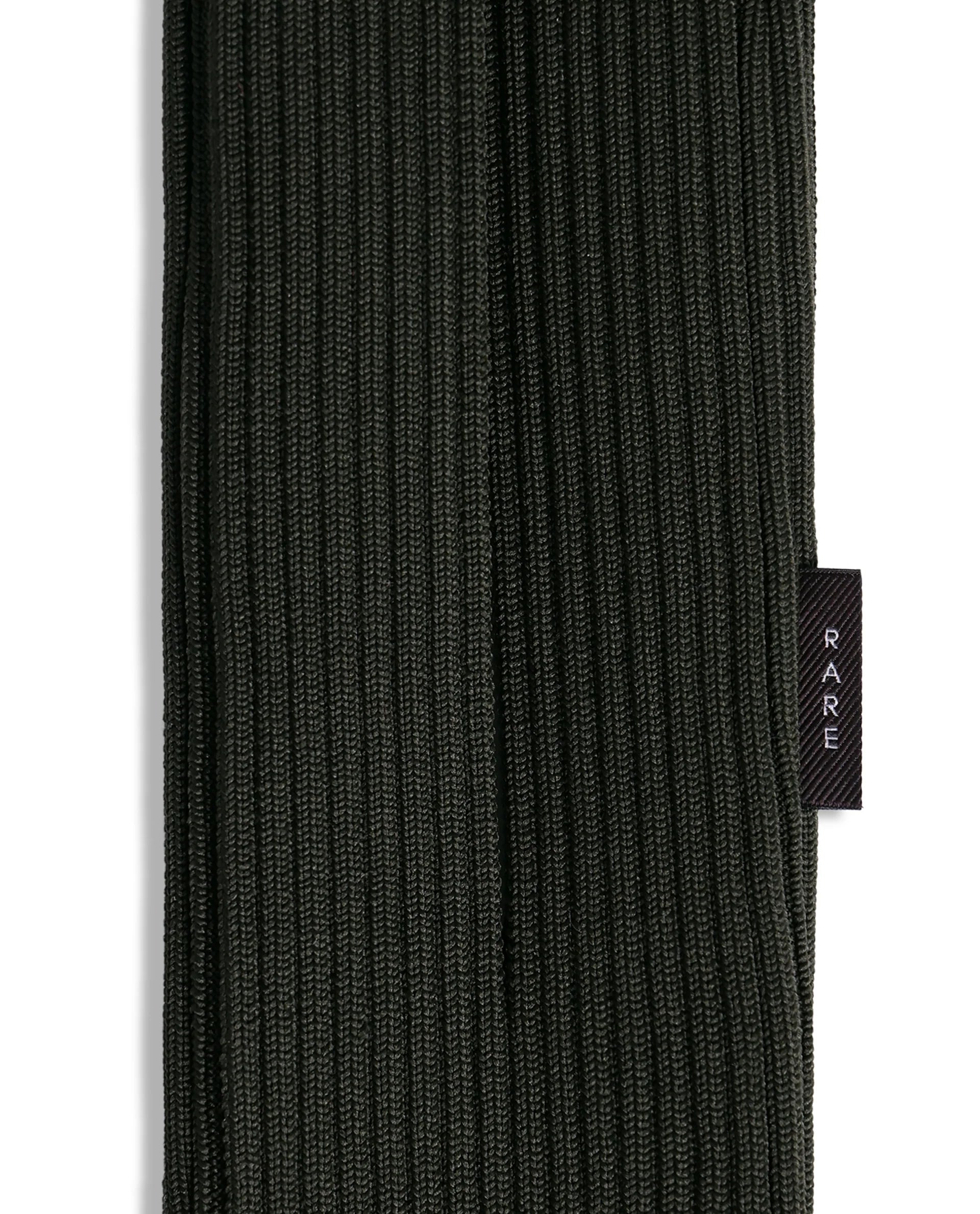 Rareism Women's Mobile Pouch Dark Olive Polyester   Striped Mobile Pouches