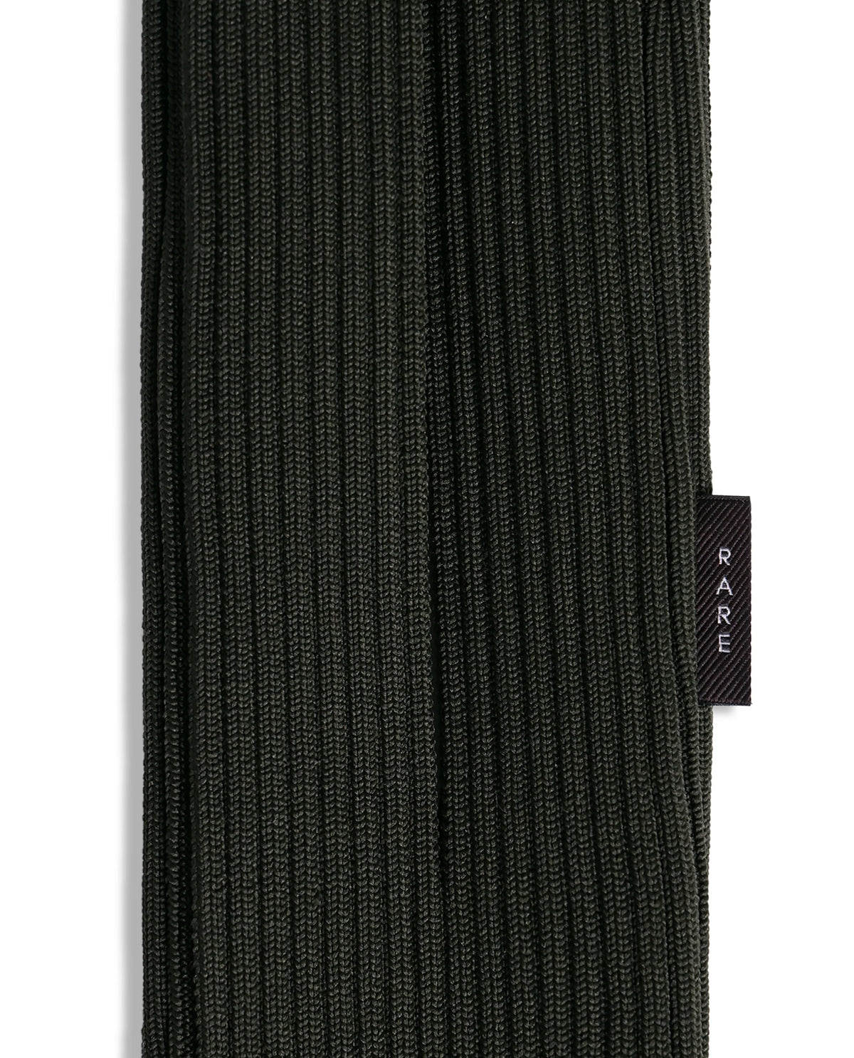 Rareism Women's Mobile Pouch Dark Olive Polyester   Striped Mobile Pouches