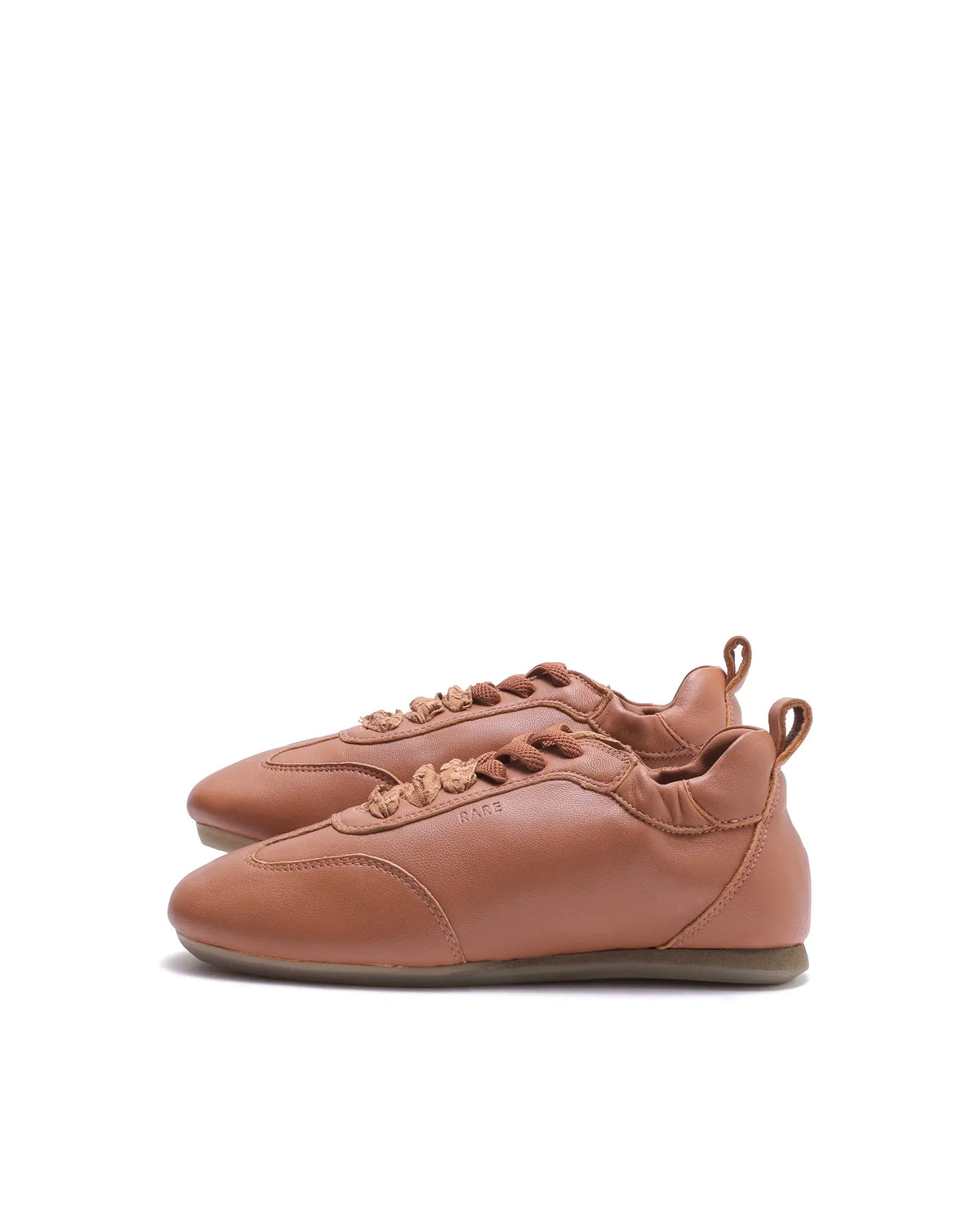 Rarez Women's Montare 7 Orange Leather Sneaker