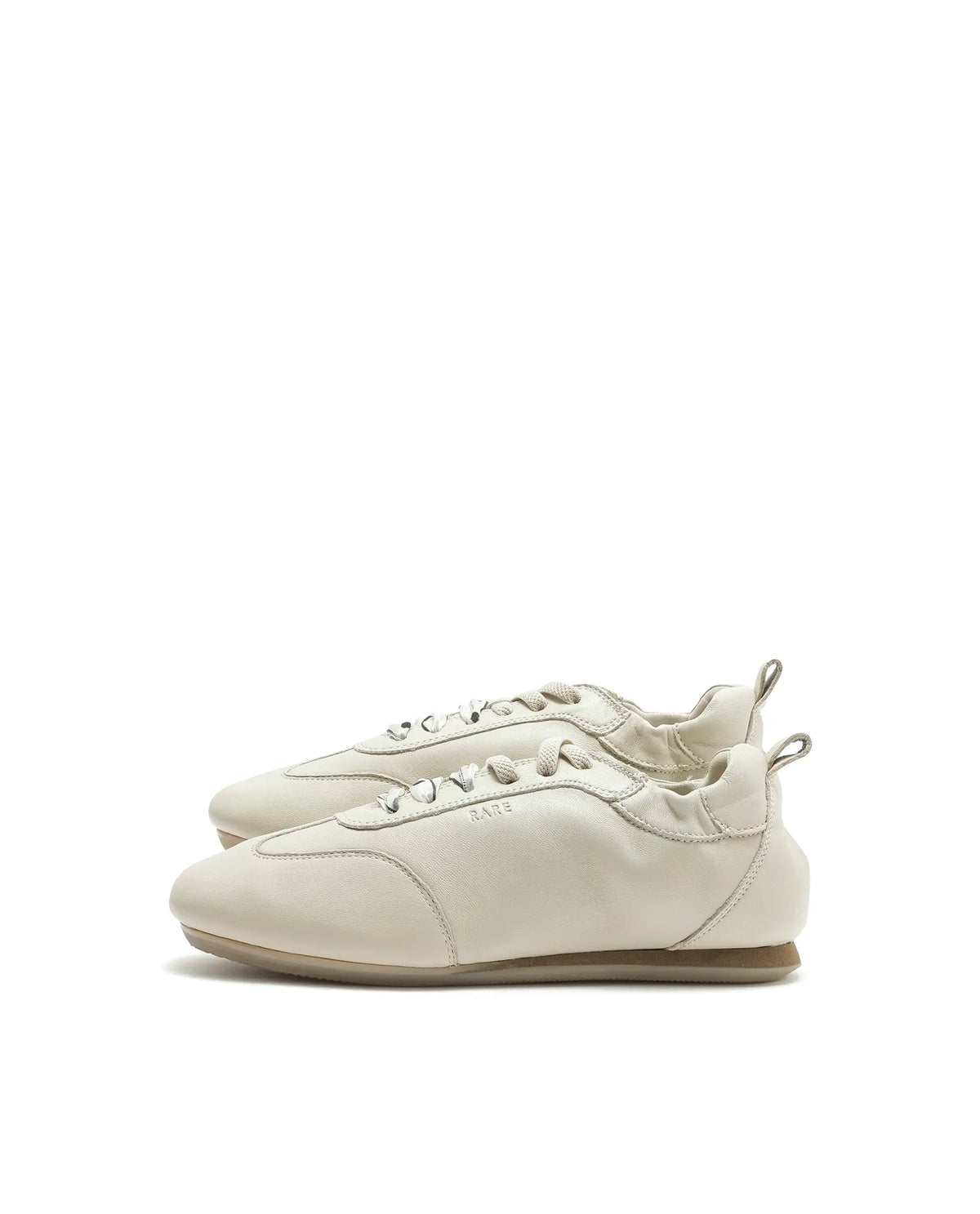 Rarez Women's Montare 7 Taupe Leather Sneaker