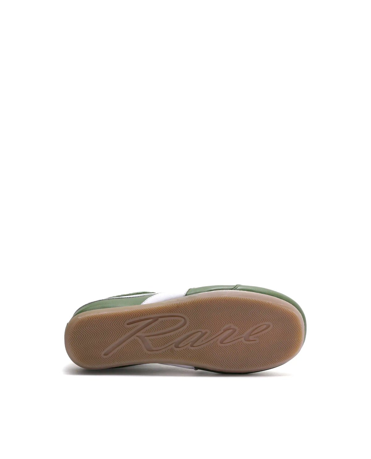 Rarez Women's Montare Green Leather Sneaker