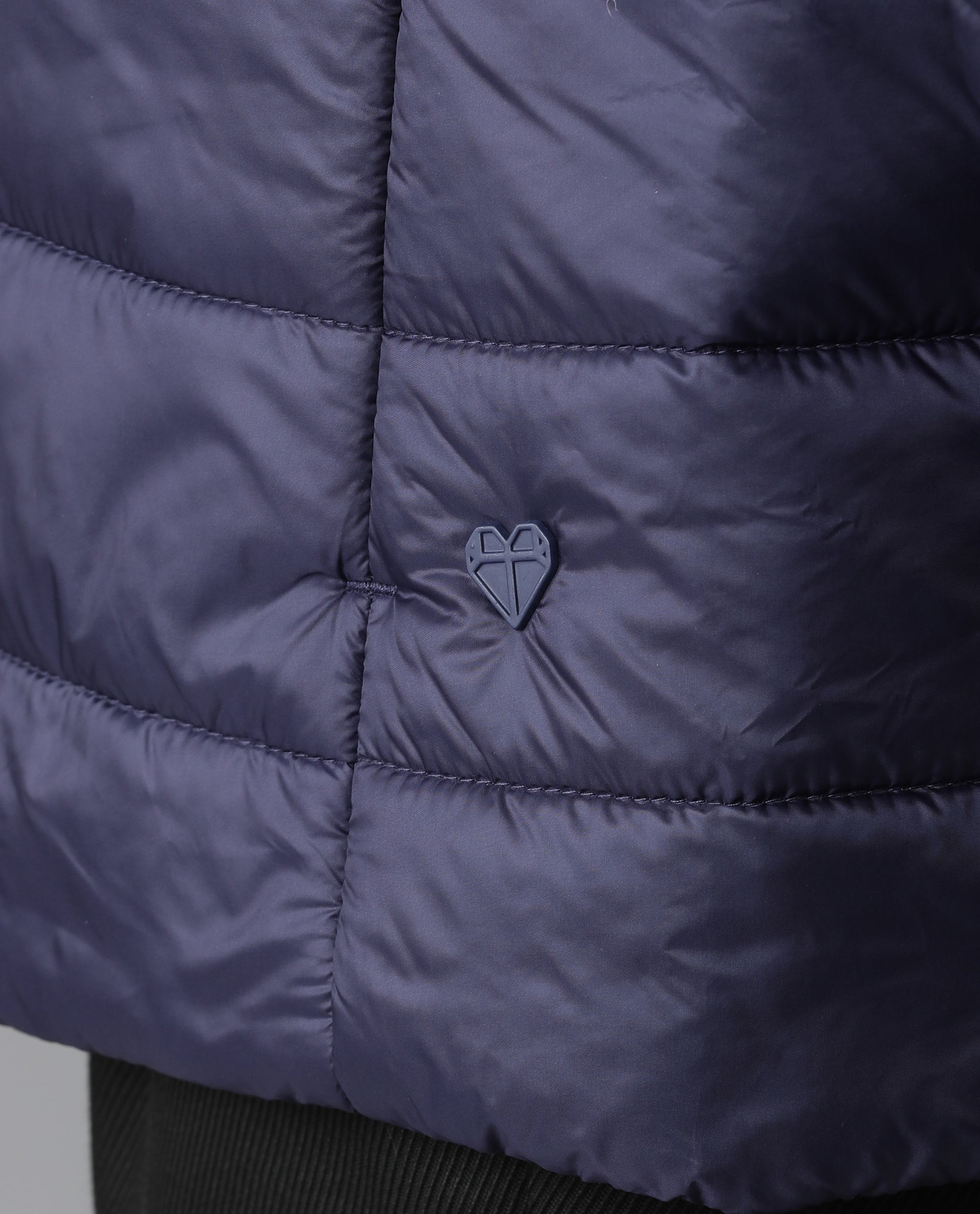 Rareism Women Mung Purple Jacket Full Sleeves Solid