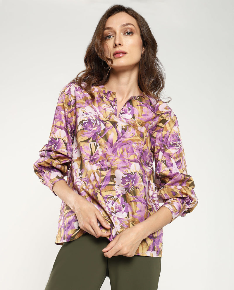 Rareism Women Myrtong Multi Printed Top