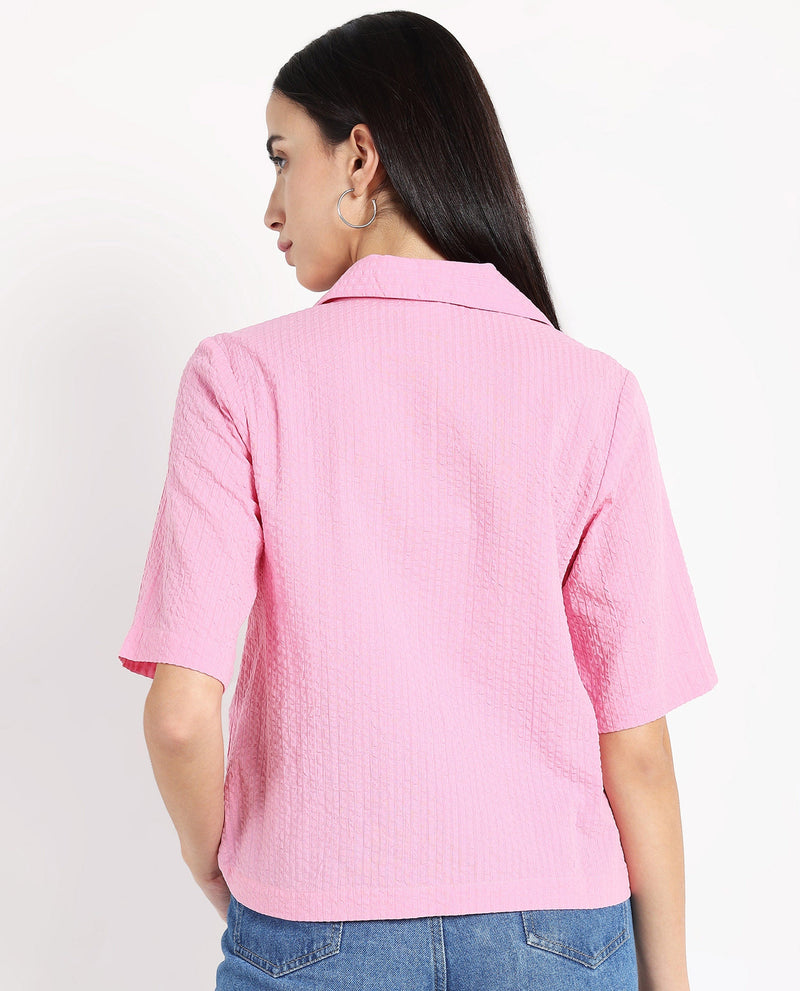 Rareism Women Nomiki Pink Plain Top