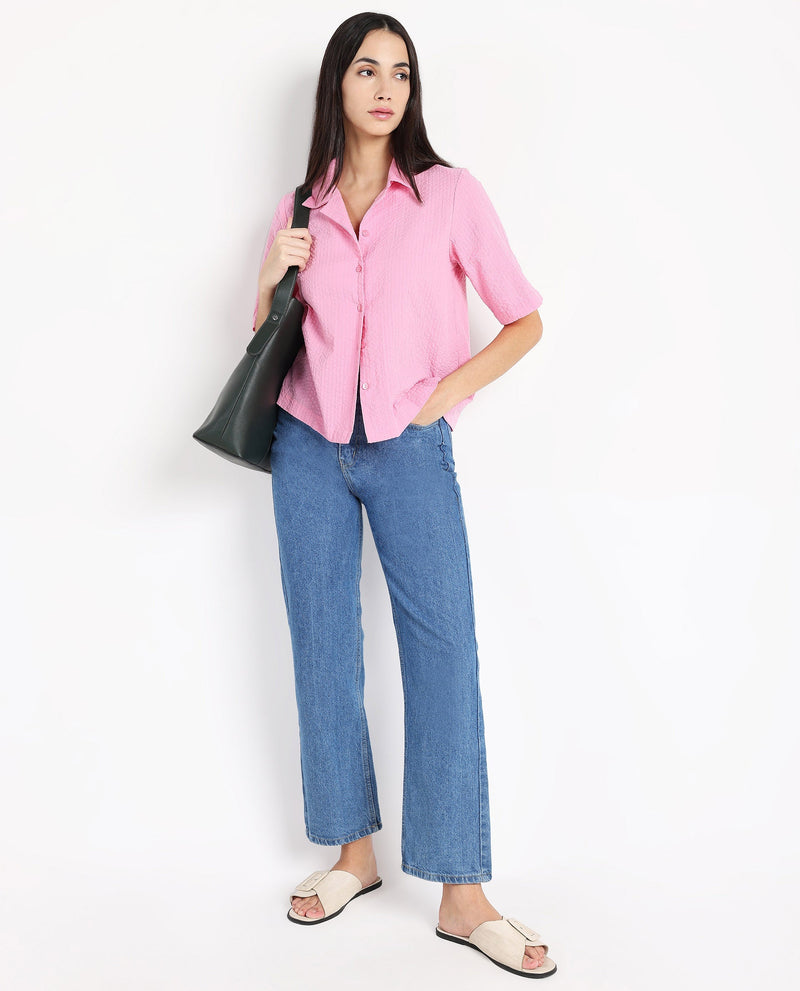 Rareism Women Nomiki Pink Plain Top