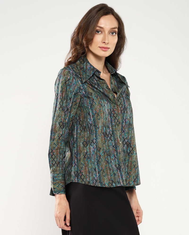 Rareism Women Nudo Multi Print Top