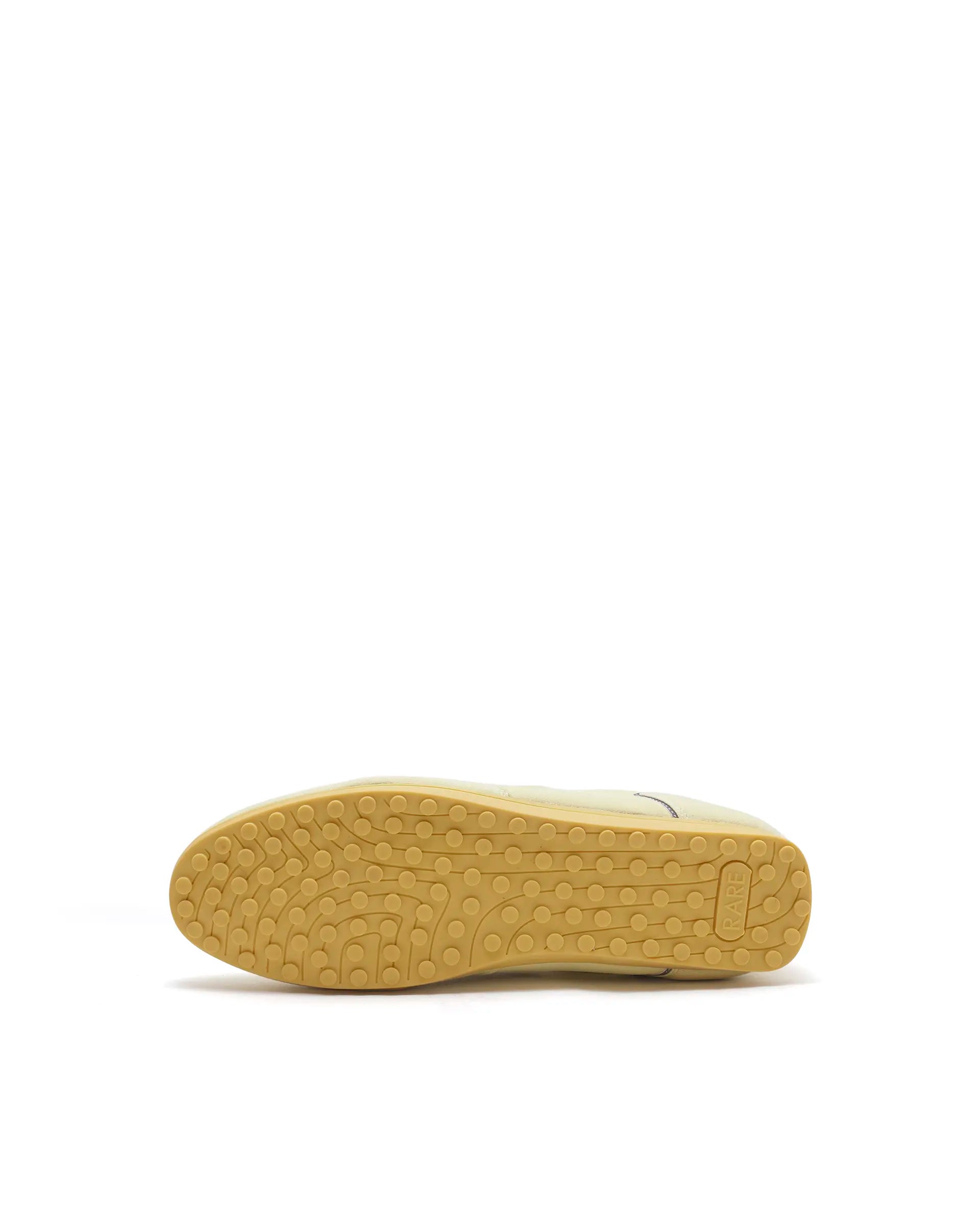 Rarez Women's Otimo-W Yellow Micro Suede Sneaker