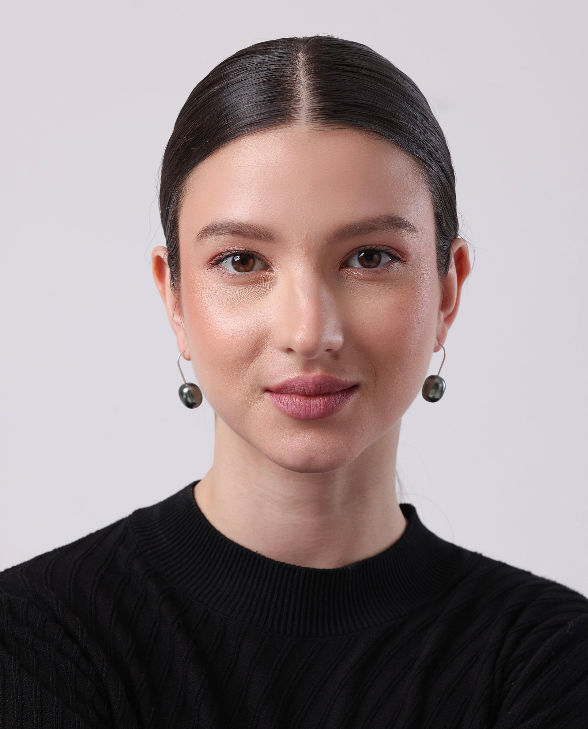 Rareism Women Ovate Grey Grey Earring