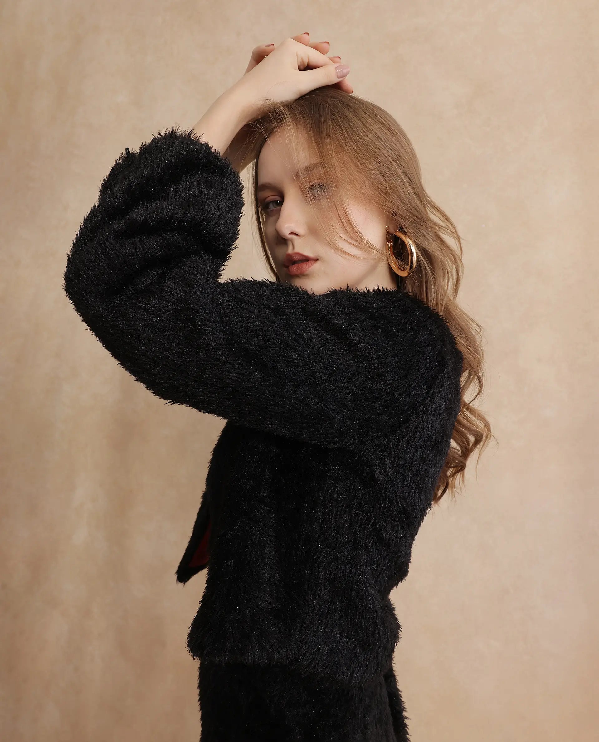 Rareism Women Pilxar Primary Black  Jacket