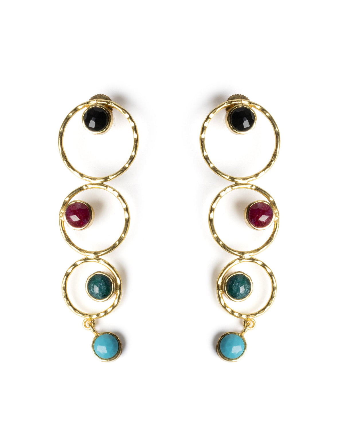 Rareism Women Prism Ear Gold Earring