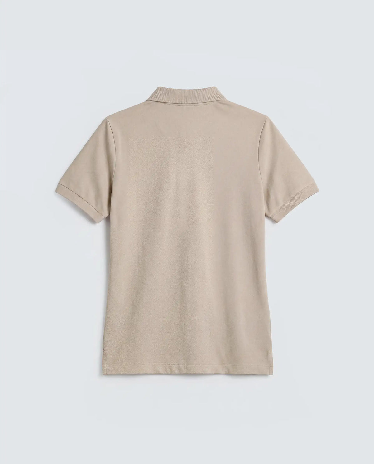 Rareism Women's Basic Rr-Corp-Elane Beige Cotton CollaredRegular Plain Polo