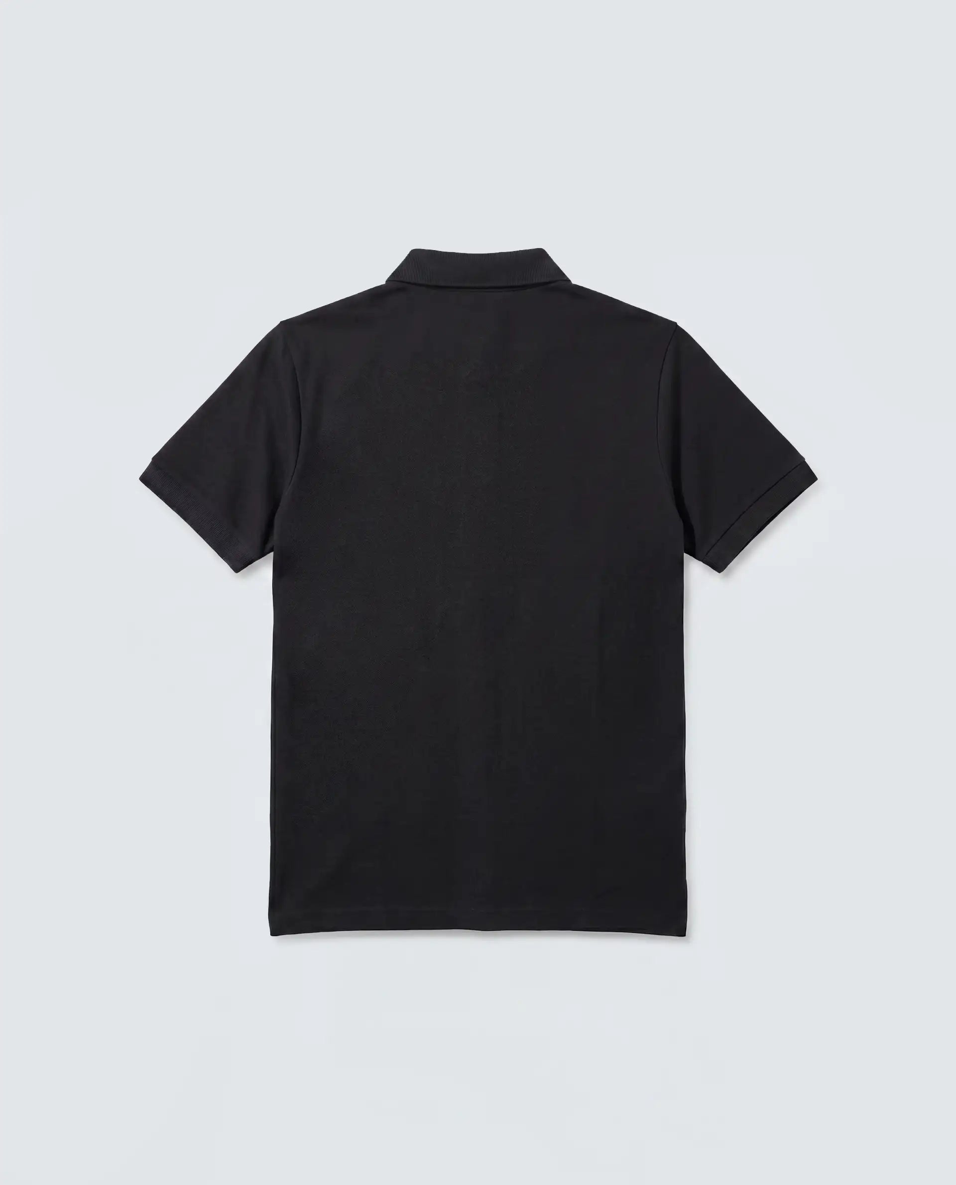 Rareism Women's Basic Rr-Corp-Elane Black Cotton CollaredRegular Plain Polo