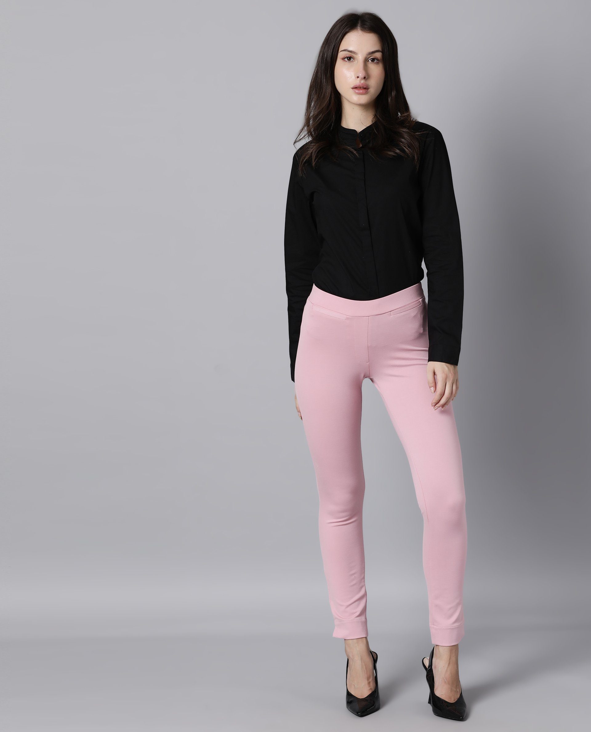Rareism Women Trawork Women 2 Pink Trousers