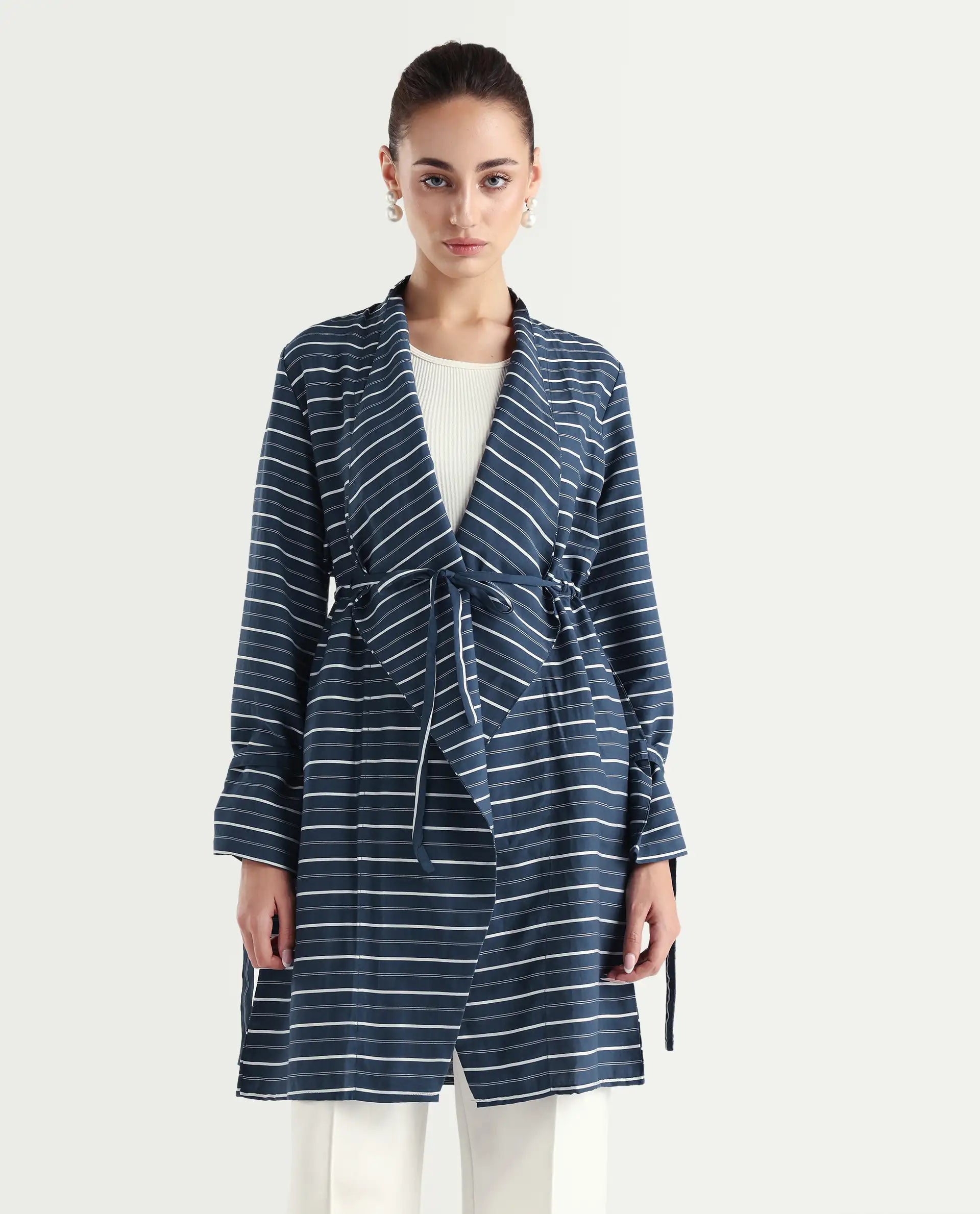 Rareism Women's Greece Navy Outer Wear