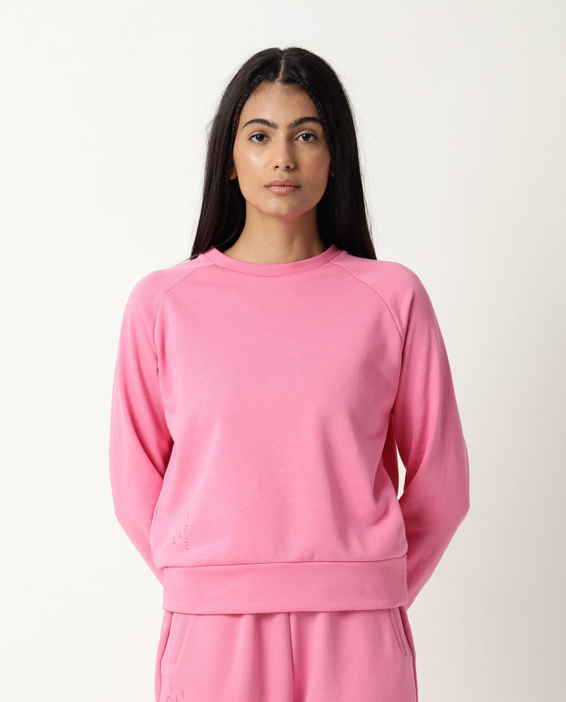 SWEATSHIRT FLAME PINK WOMEN