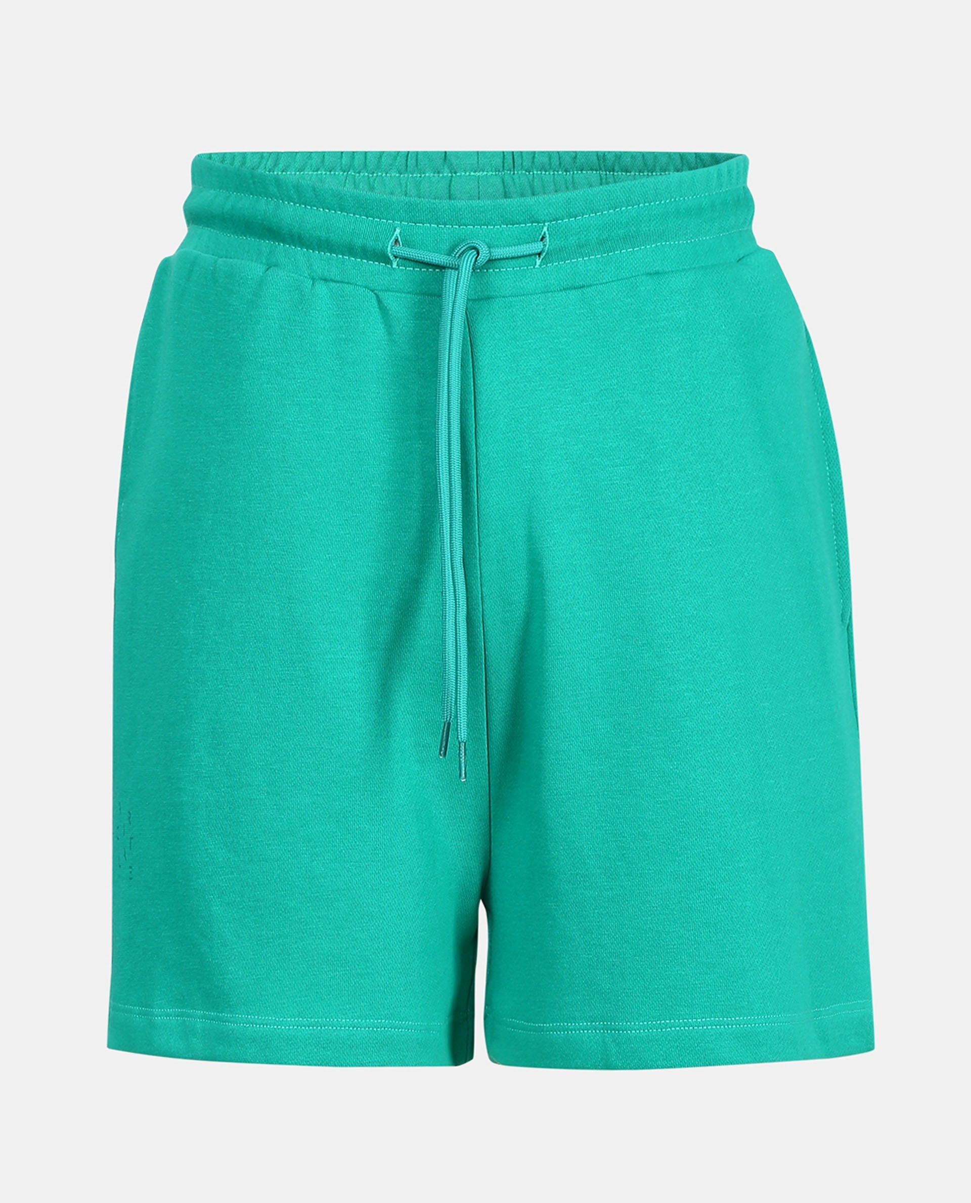 Emerald green short shorts